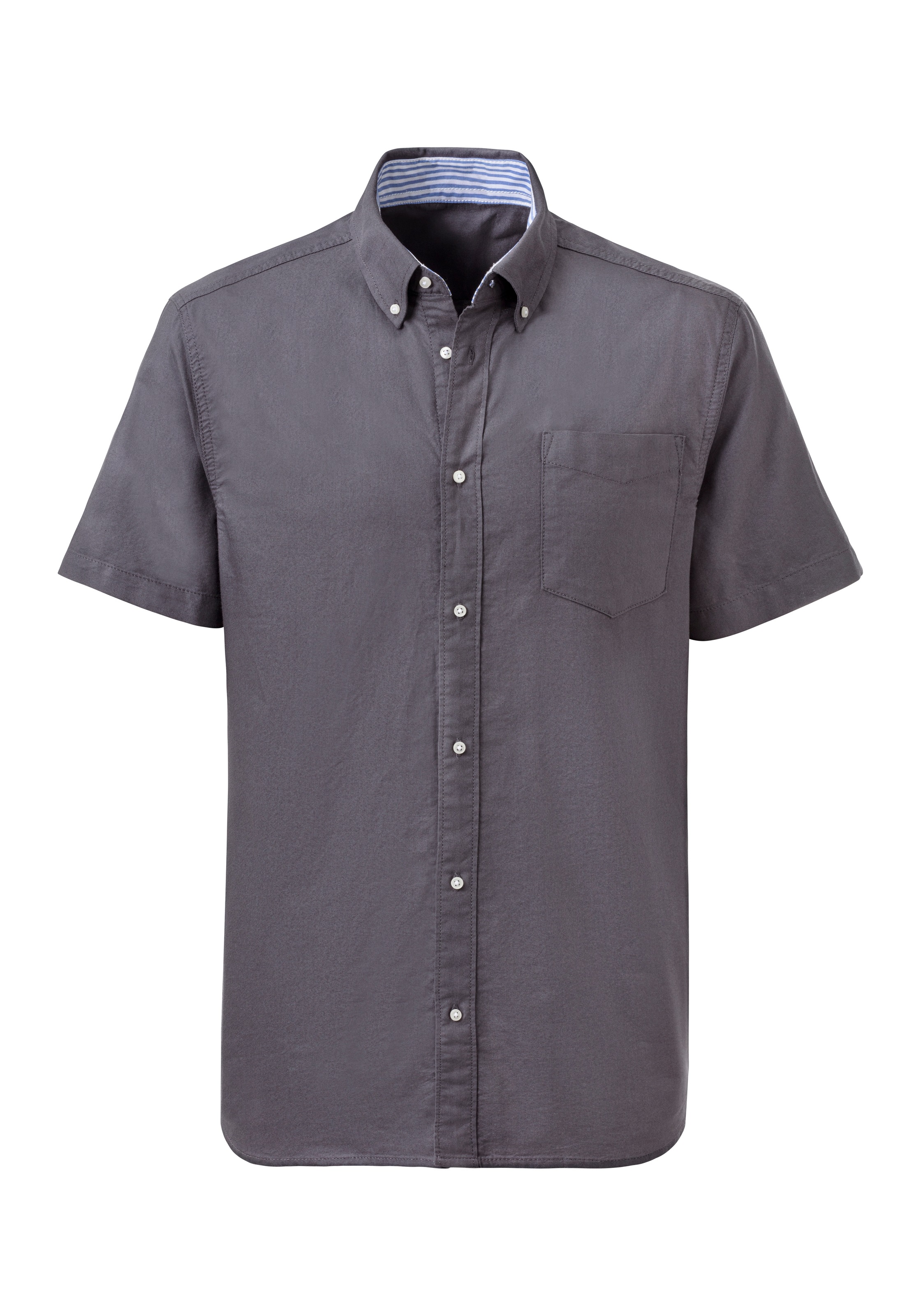 H.I.S Kurzarmhemd "regular-fit", mit Button-down-Kragen, reine Baumwolle günstig online kaufen