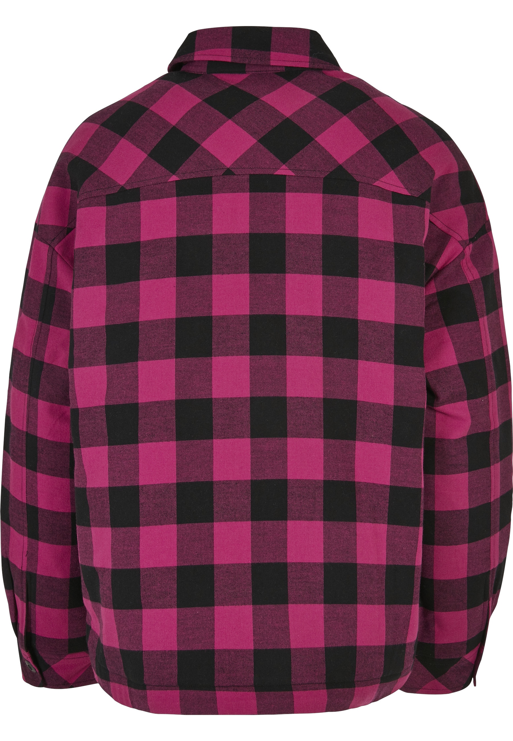 URBAN CLASSICS Langmantel »Urban Classics Damen Ladies Flanell Padded Overshirt«