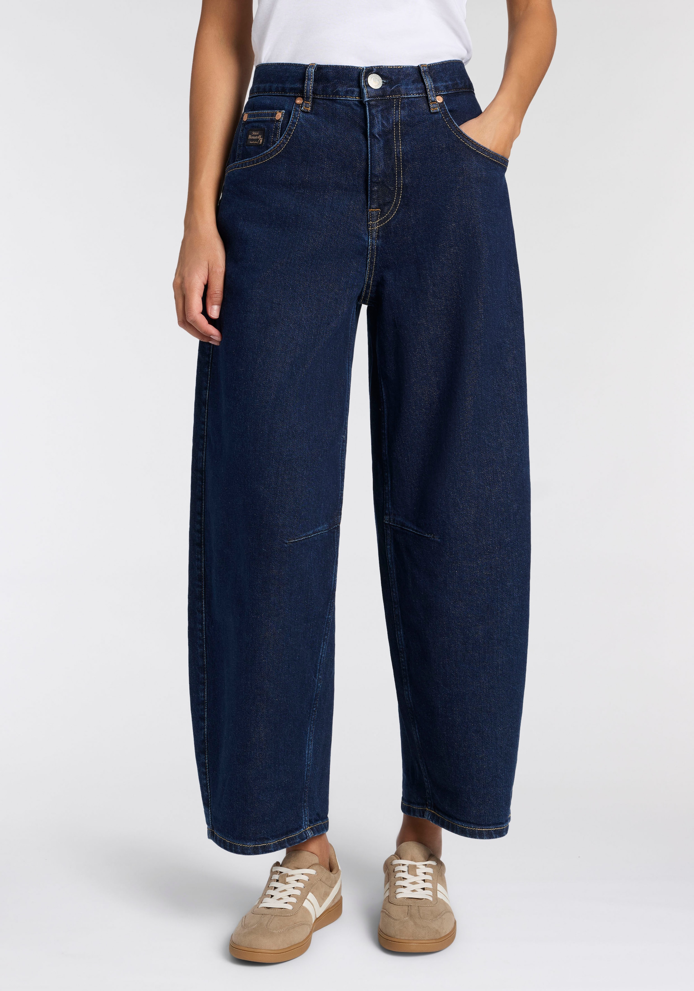 Herrlicher 5-Pocket-Jeans »Barrow Denim« aus leichtem Denim, Loose Fit