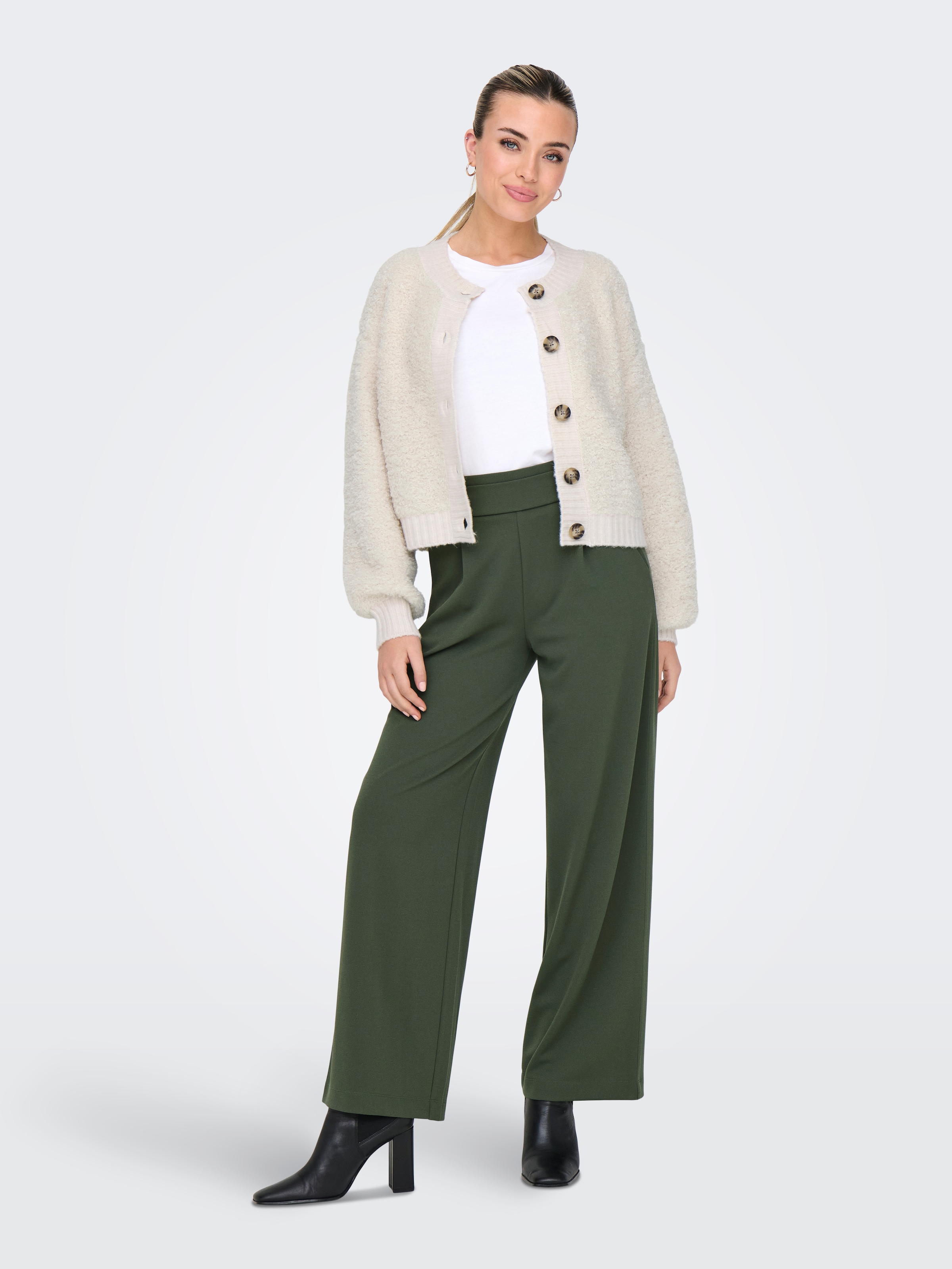 JDY Strickjacke »JDYEIRA LIFE L/S O-NECK CARDIGAN KNT«