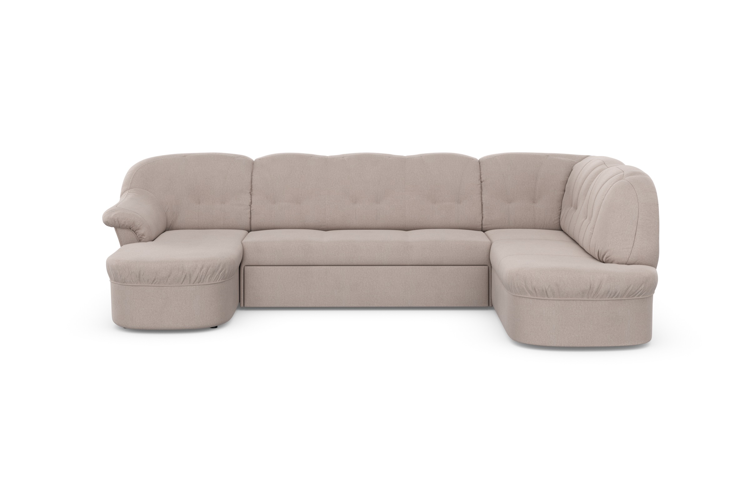 DOMO collection Wohnlandschaft "Pegnitz, zeitlos&modern, elegante Rückenste günstig online kaufen