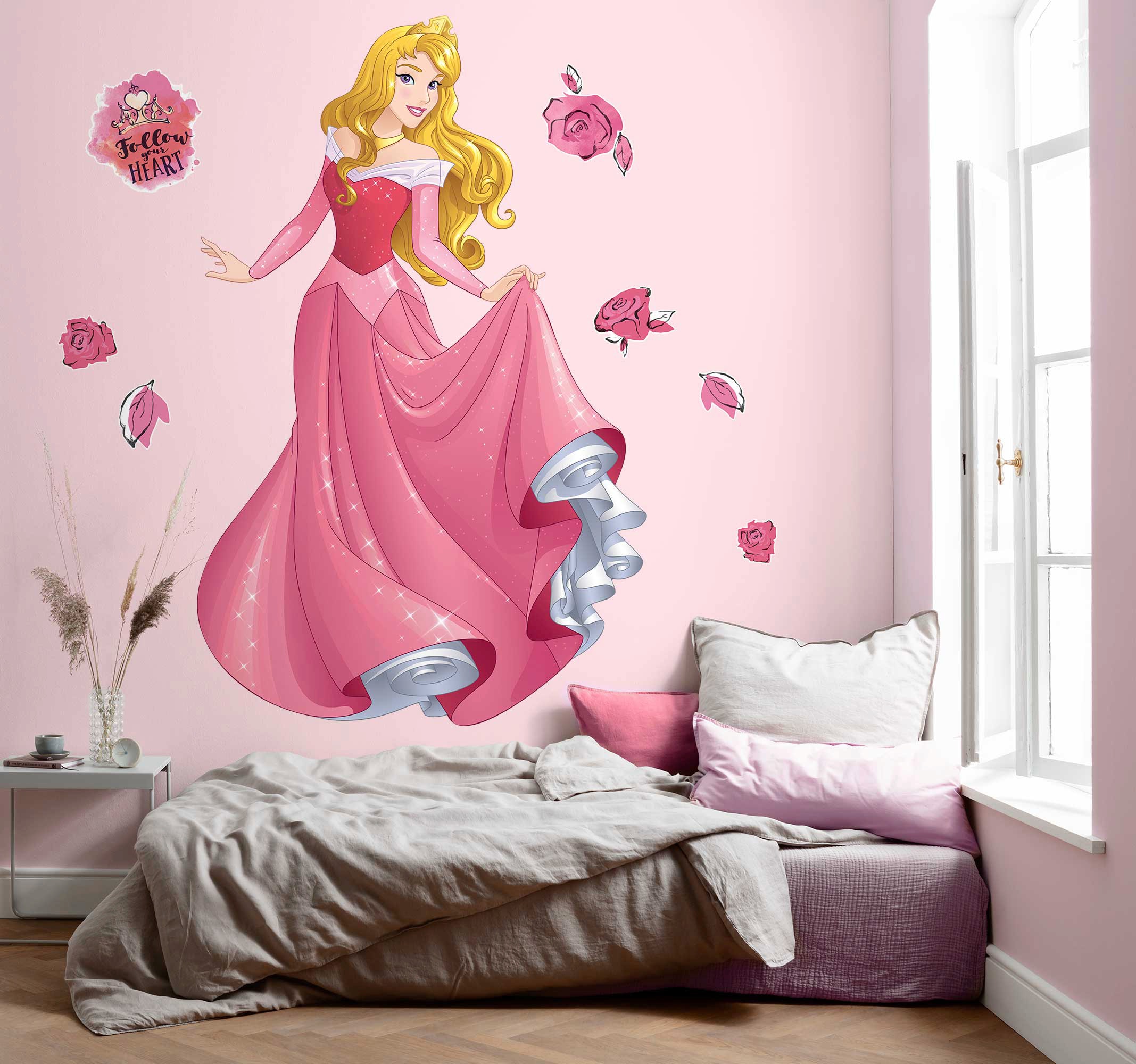 Komar Vliestapete »Selbstklebende Vlies  - Aurora XXL - Größe 127 x 200 cm«, bedruckt, Kinderzimmer