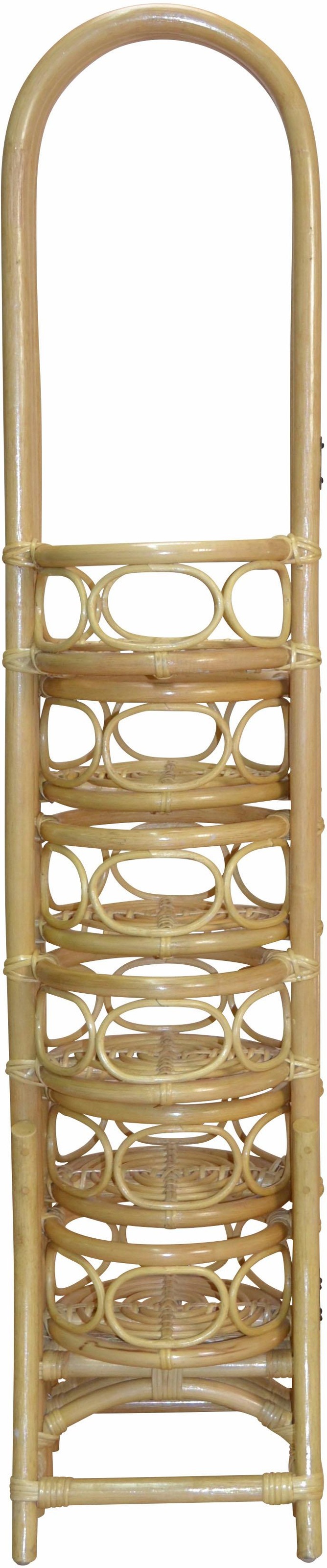 Thumbnail - Home affaire Paravent Rattan mit Blumenhalterung