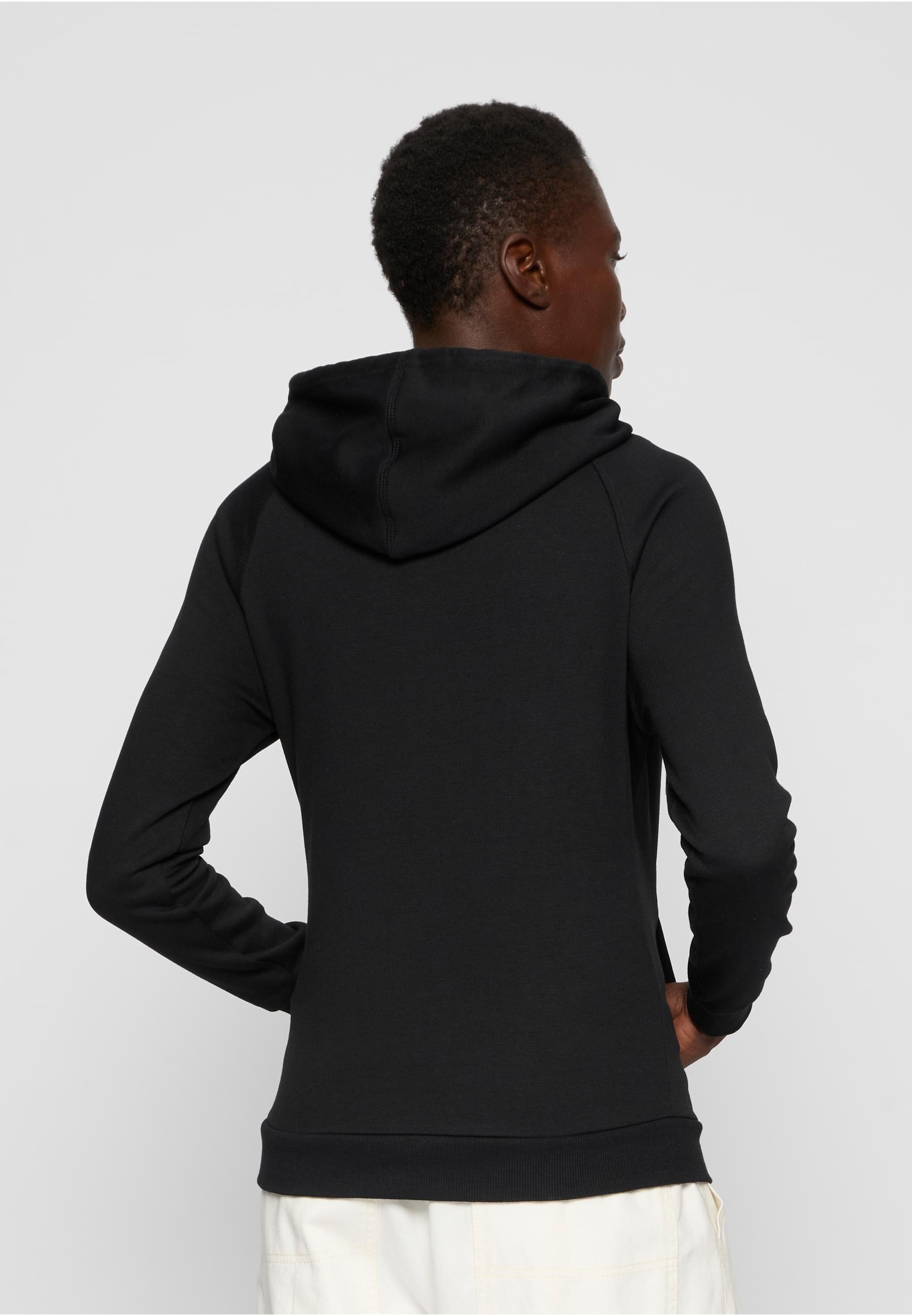 URBAN CLASSICS Rundhalspullover »Urban Classics Damen Ladies Raglan High Neck Hoody«, (1 tlg.)