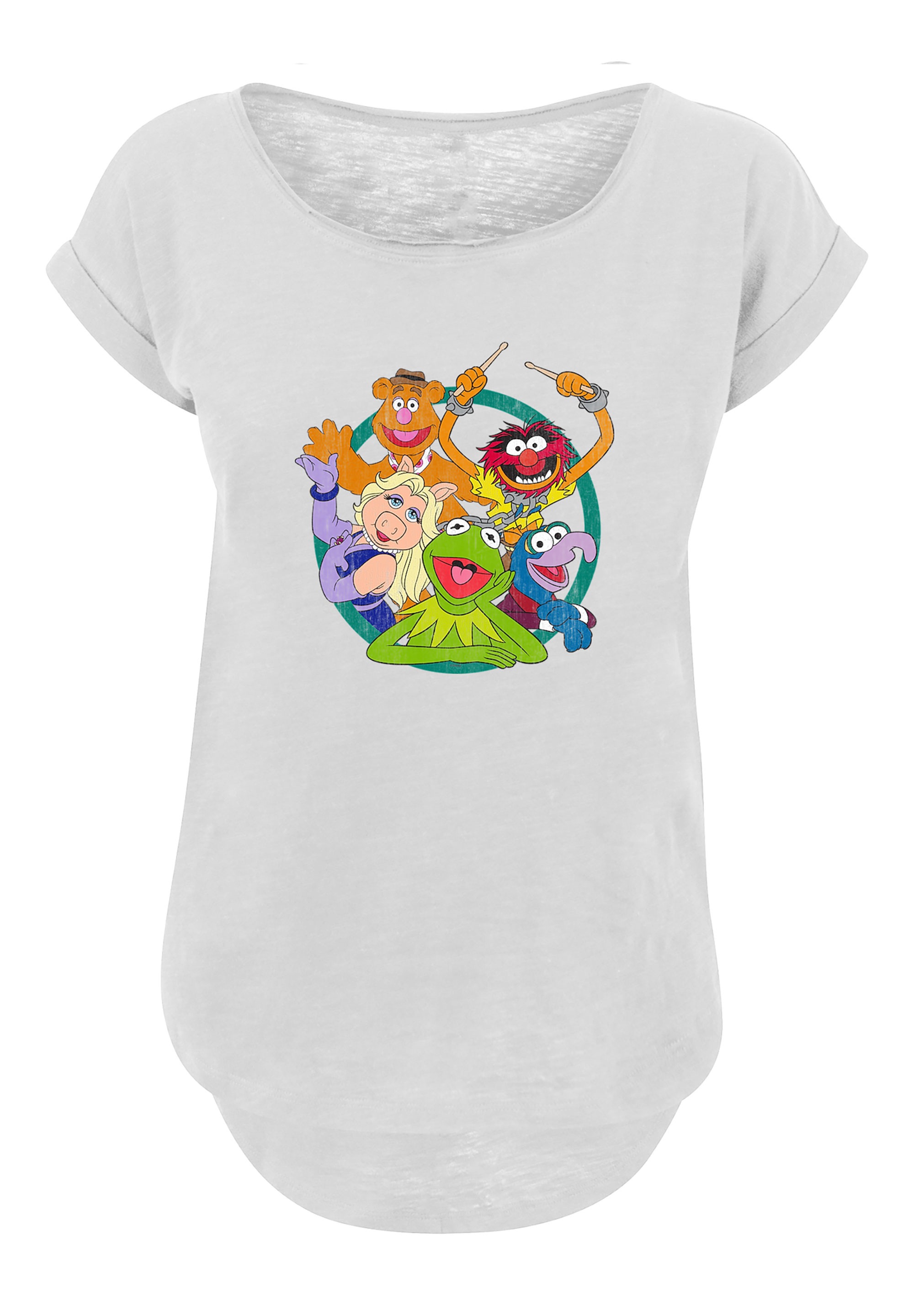 F4NT4STIC T-Shirt »Disney Muppets Kreis«, Print
