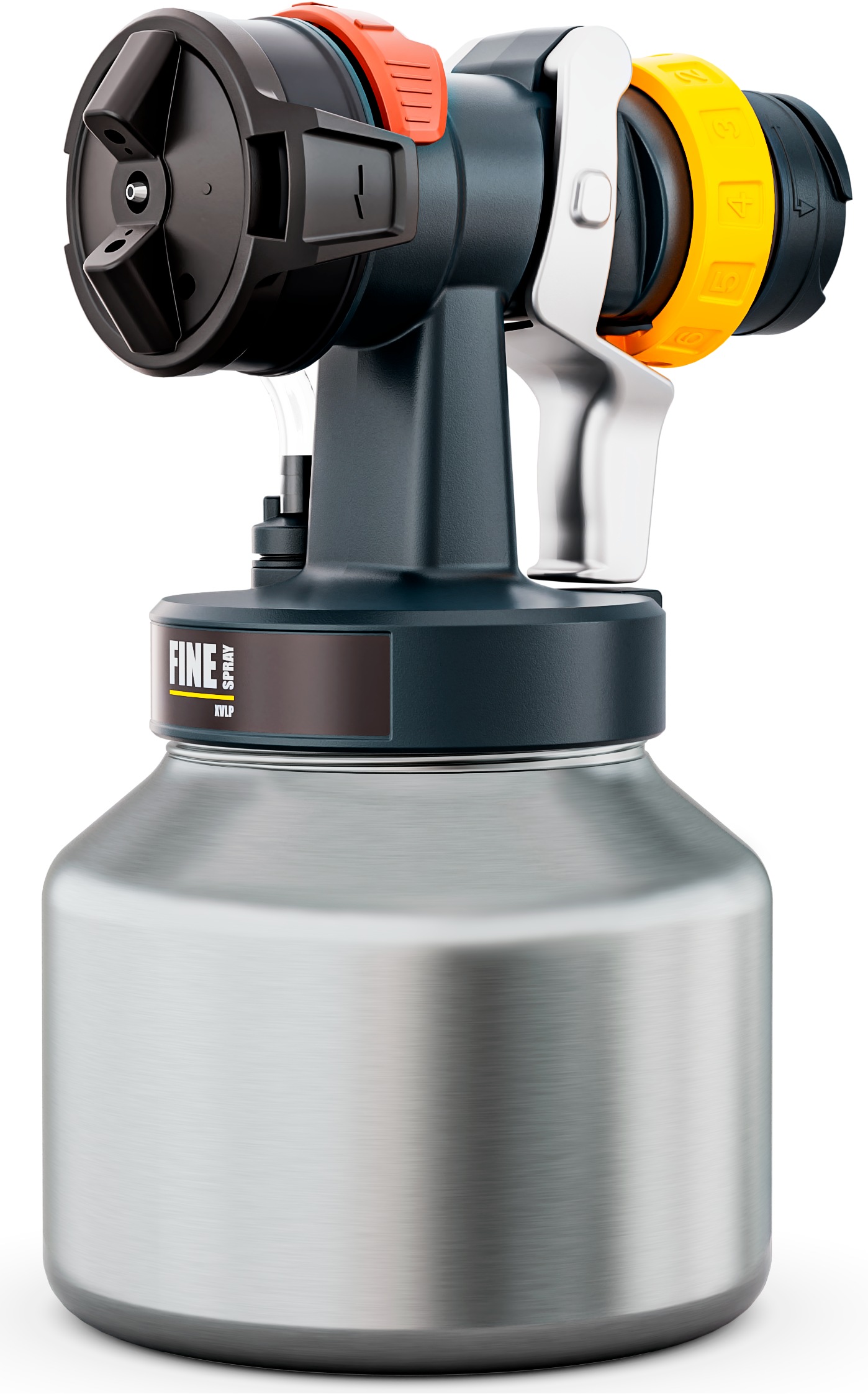 WAGNER Farbsprühaufsatz "XVLP FineSpray", B:17cm H:27cm T:16cm, schwarz, Sprühpistolen