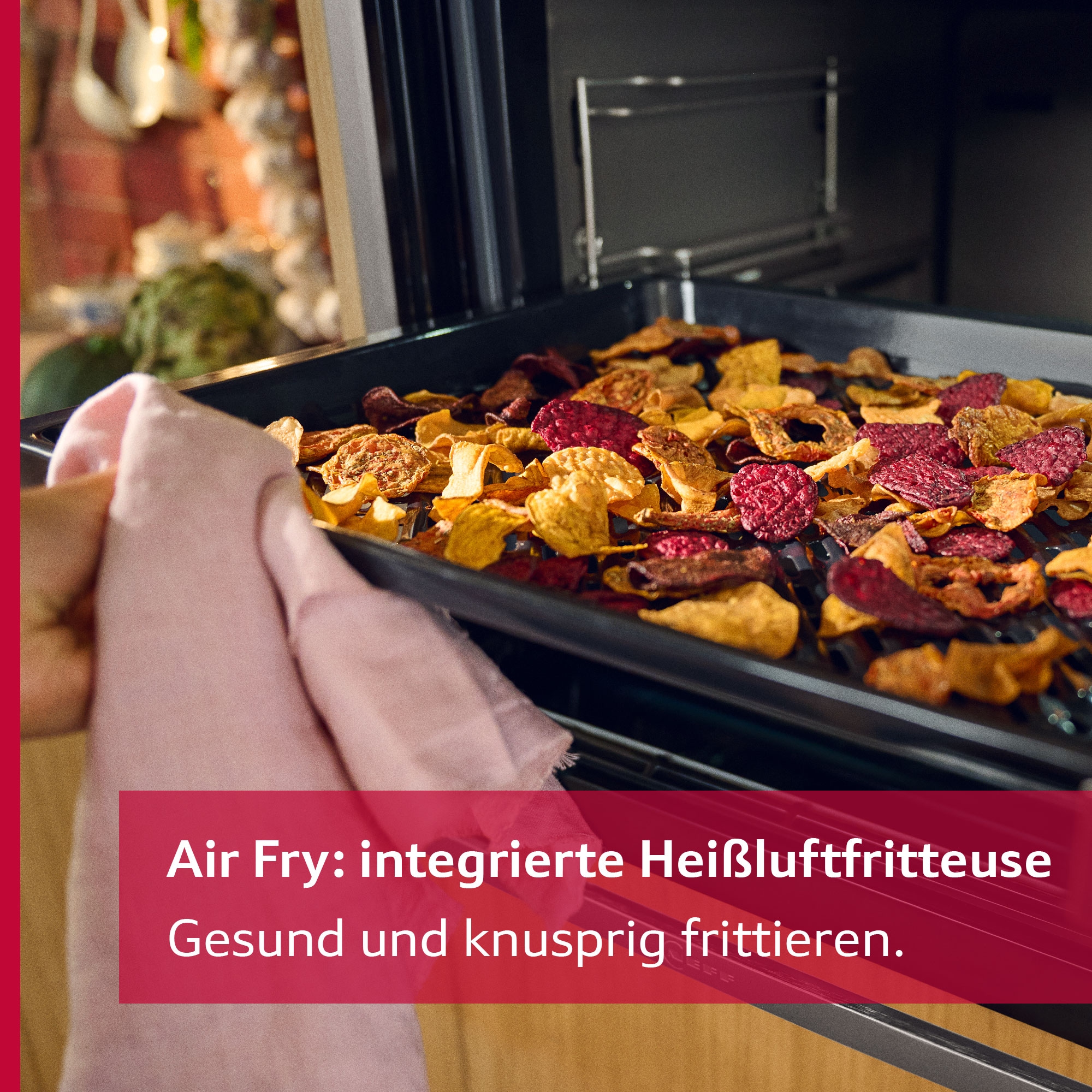 NEFF Pyrolyse Backofen N 50 »B6ACJ7AG3«, mit Teleskopauszug nachrüstbar, Pyrolyse-Selbstreinigung, AirFry-Funktion