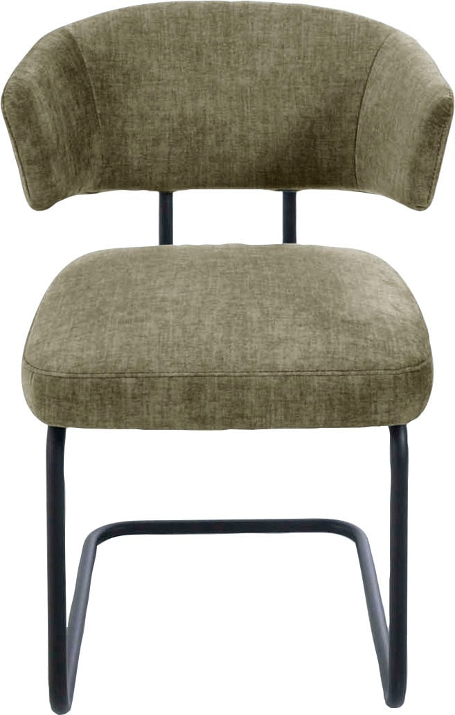 K+W Komfort & Wohnen Freischwinger "Mikkado Tube" () 1 Stk.abgerundeter Rüc günstig online kaufen