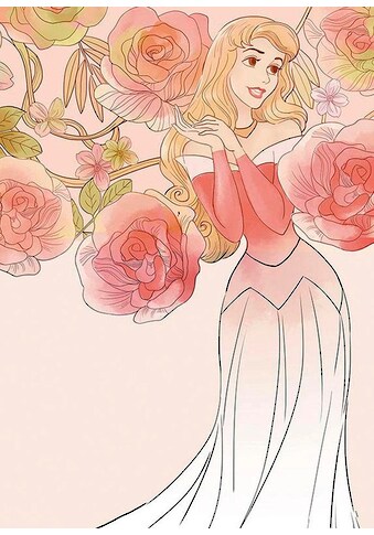 Poster »Sleeping Beauty Roses«, Disney, (1 St.)