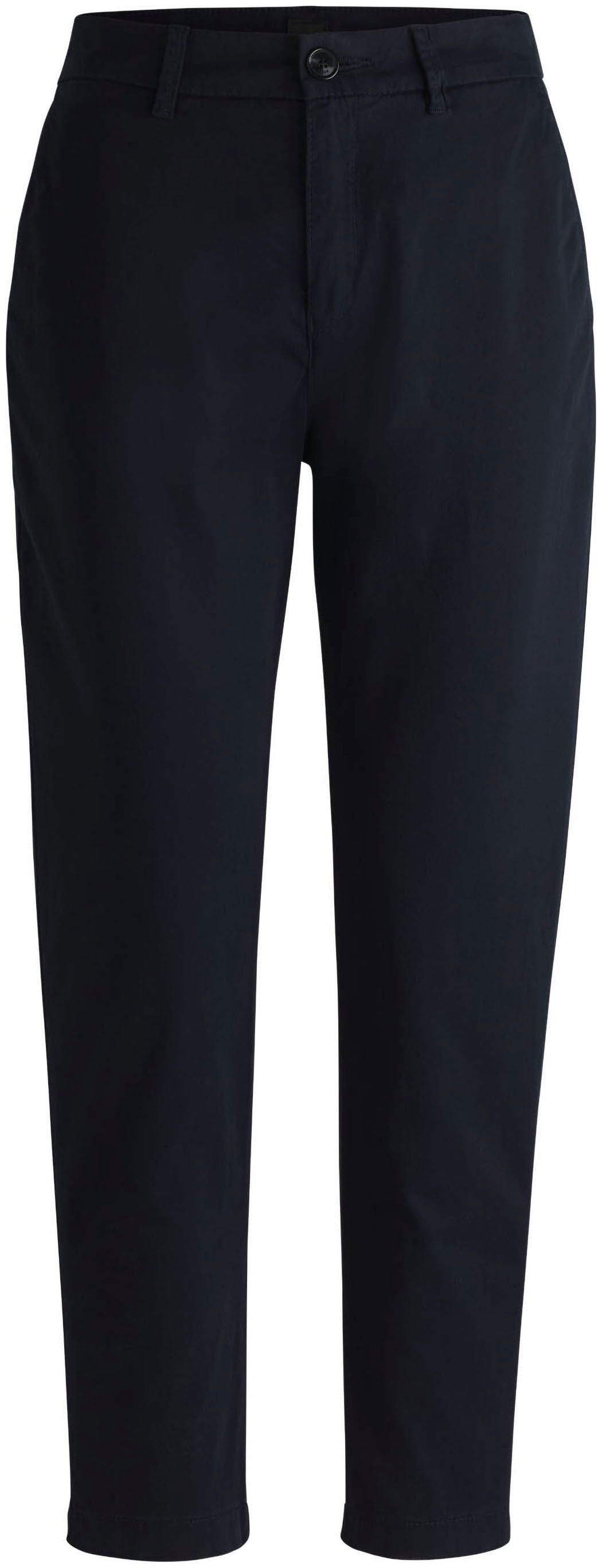 BOSS ORANGE Webhose »Tachini Premium Damenmode«, mit Leder-Brandlabel am hinteren Bundabschluss