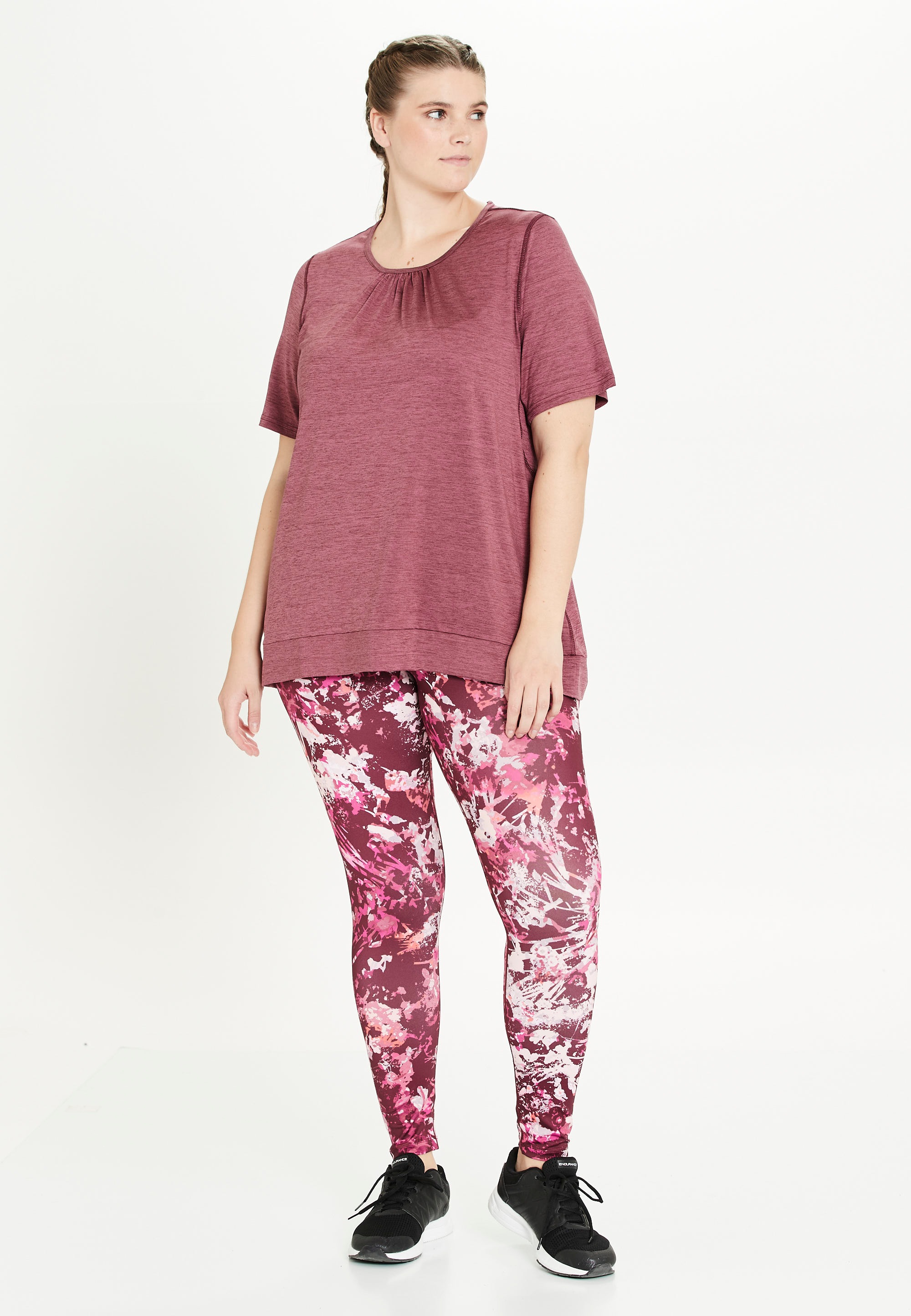 Q by Endurance Funktionsshirt "BREE MELANGE" 1 Stk. tlg. mit QUICK DRY-Tech günstig online kaufen