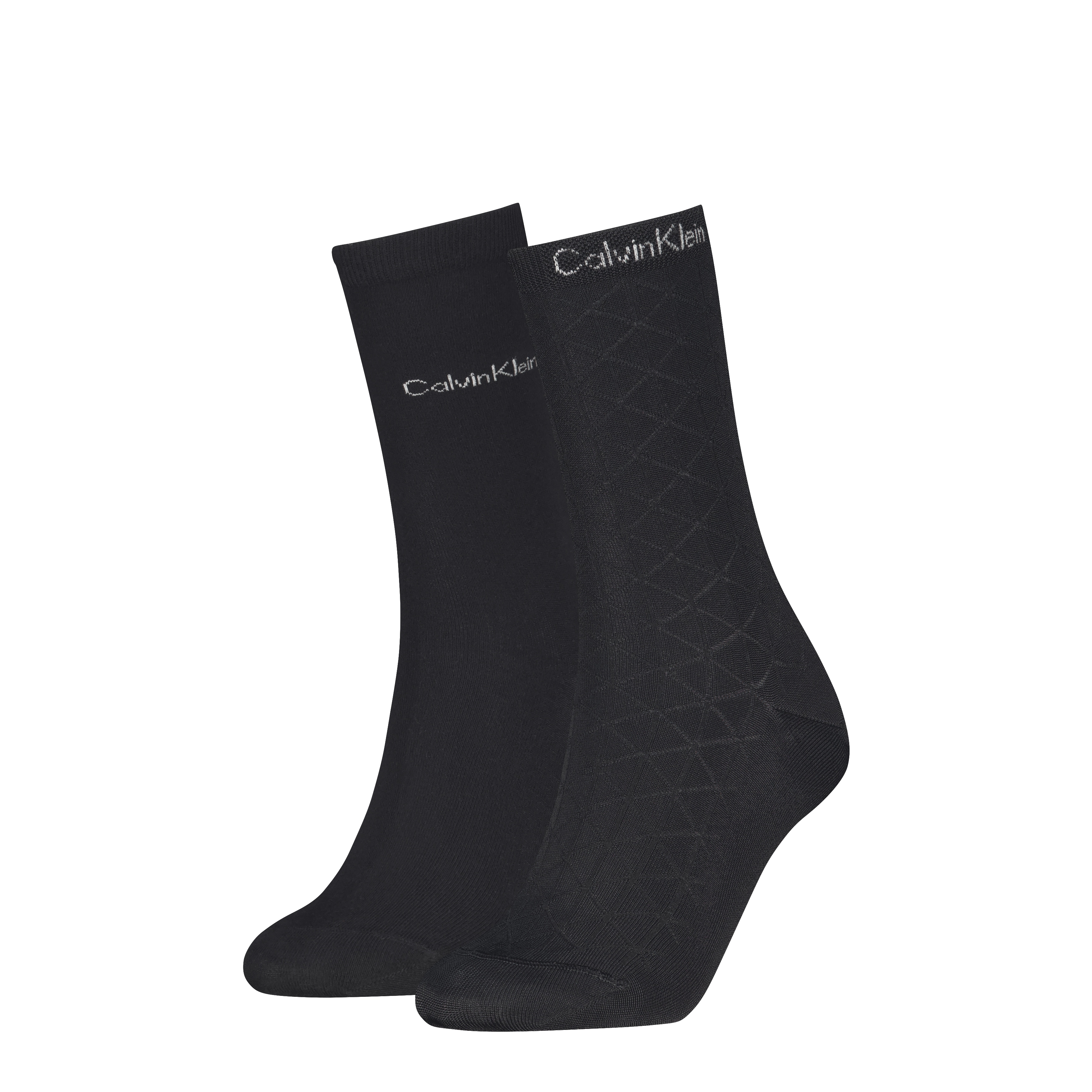 Calvin Klein Socken "CK WOMEN SOCK 2P DROPNEEDLE PATTERN" 2 Paar