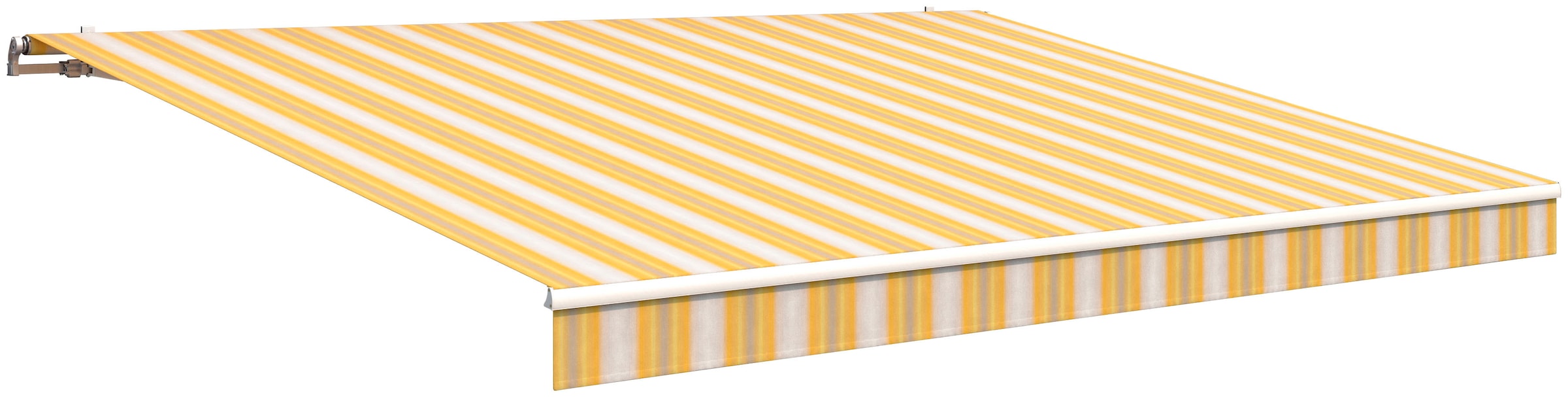 Gelenkarmmarkise WISMAR, B:550cm H:25cm, gelb, Polyacryl, Markisen, "Classic"