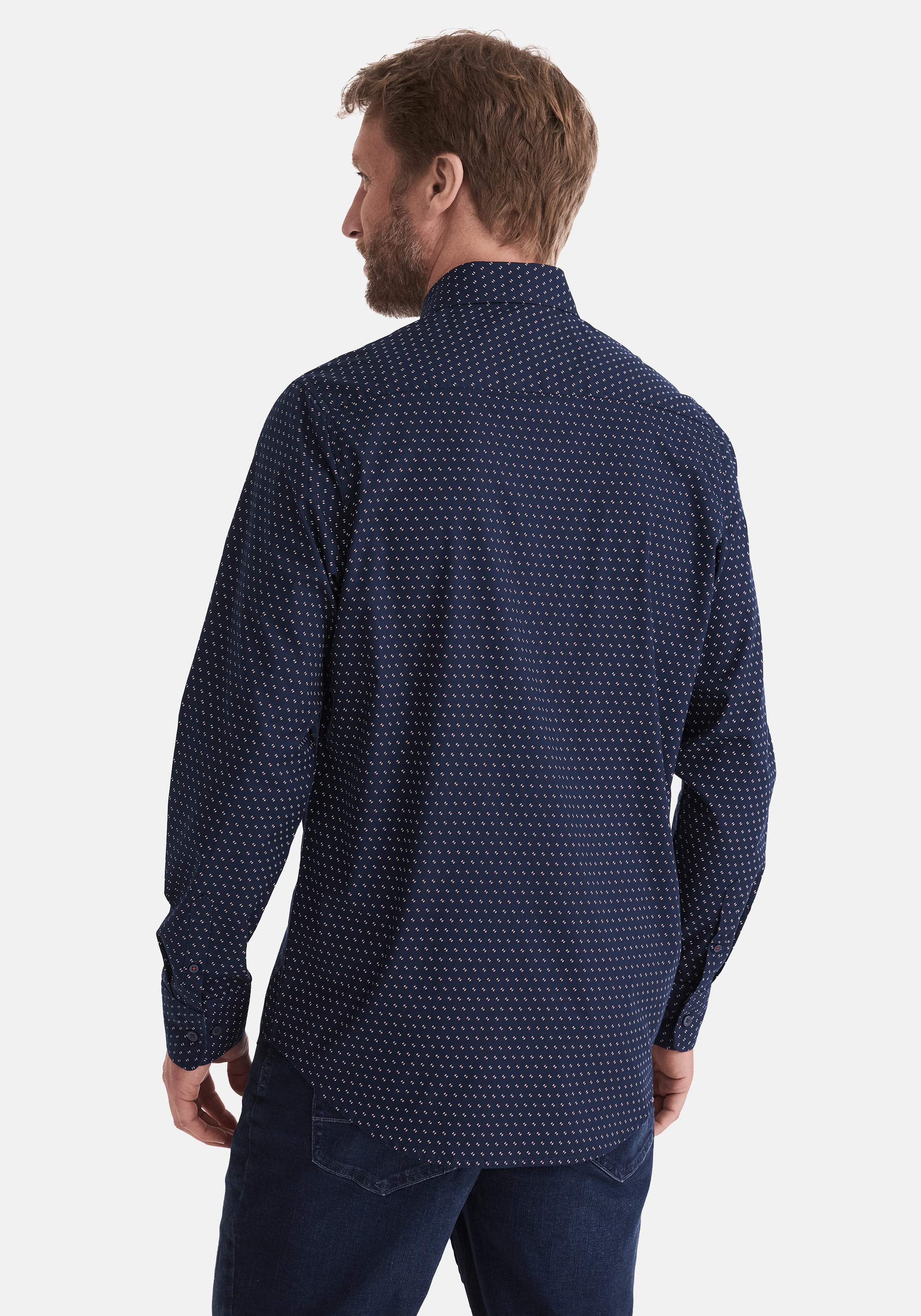 Stooker Men Langarmhemd "HUGH Hemd Langarm Regular Fit" Langarm Hemd Regula günstig online kaufen