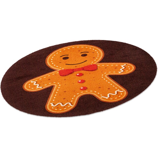 wash+dry by Kleen-Tex Teppich »Gingerbread Man«, rechteckig | BAUR