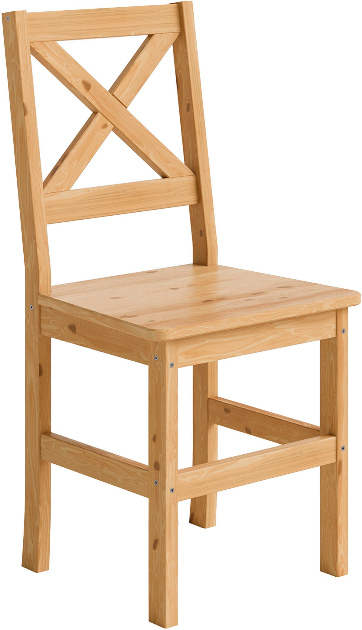 Home affaire 4-Fußstuhl "Malmö" (Set) 4 Stk.Holzstuhl Kiefer Massivholz nat günstig online kaufen