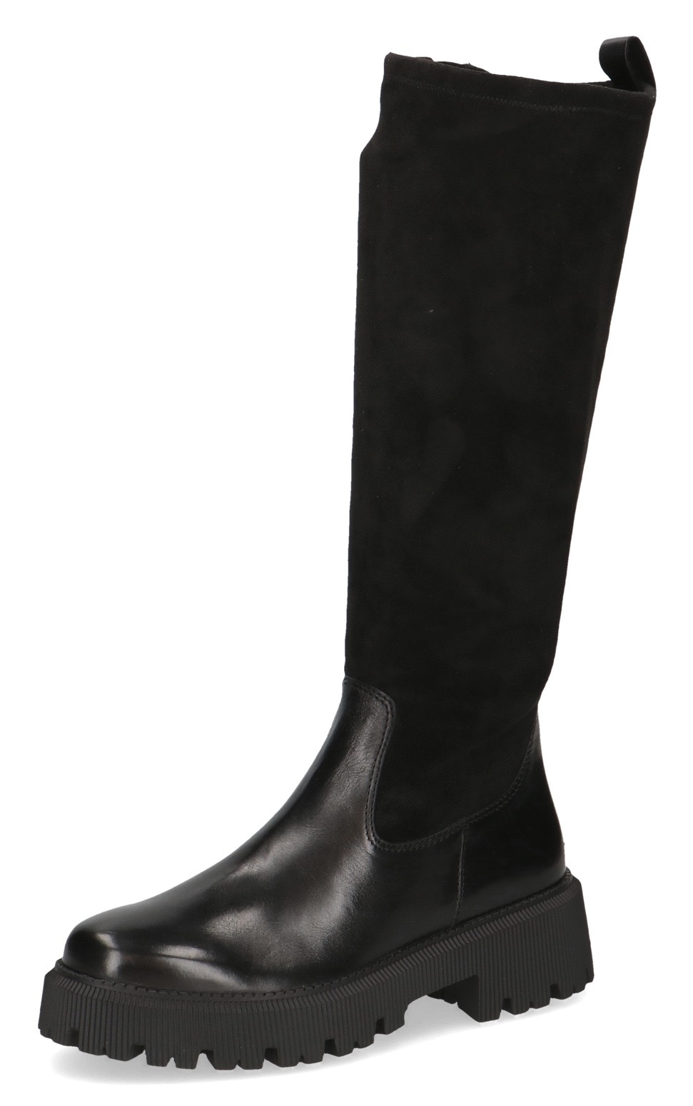 Caprice Winterstiefel, Blockabsatz, Stiefel, Langschaftstiefel in bequemer Weite