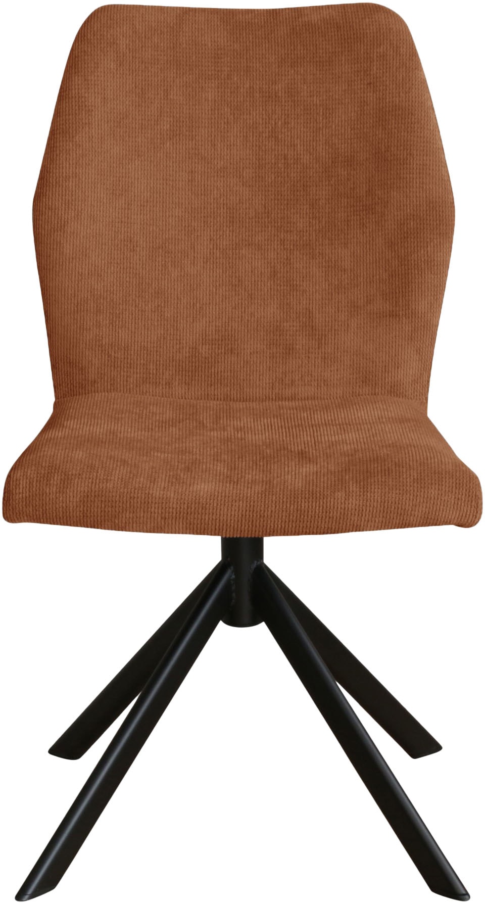 Home affaire Schalenstuhl »Hacienda«, (Set), Cord, Metallgestell