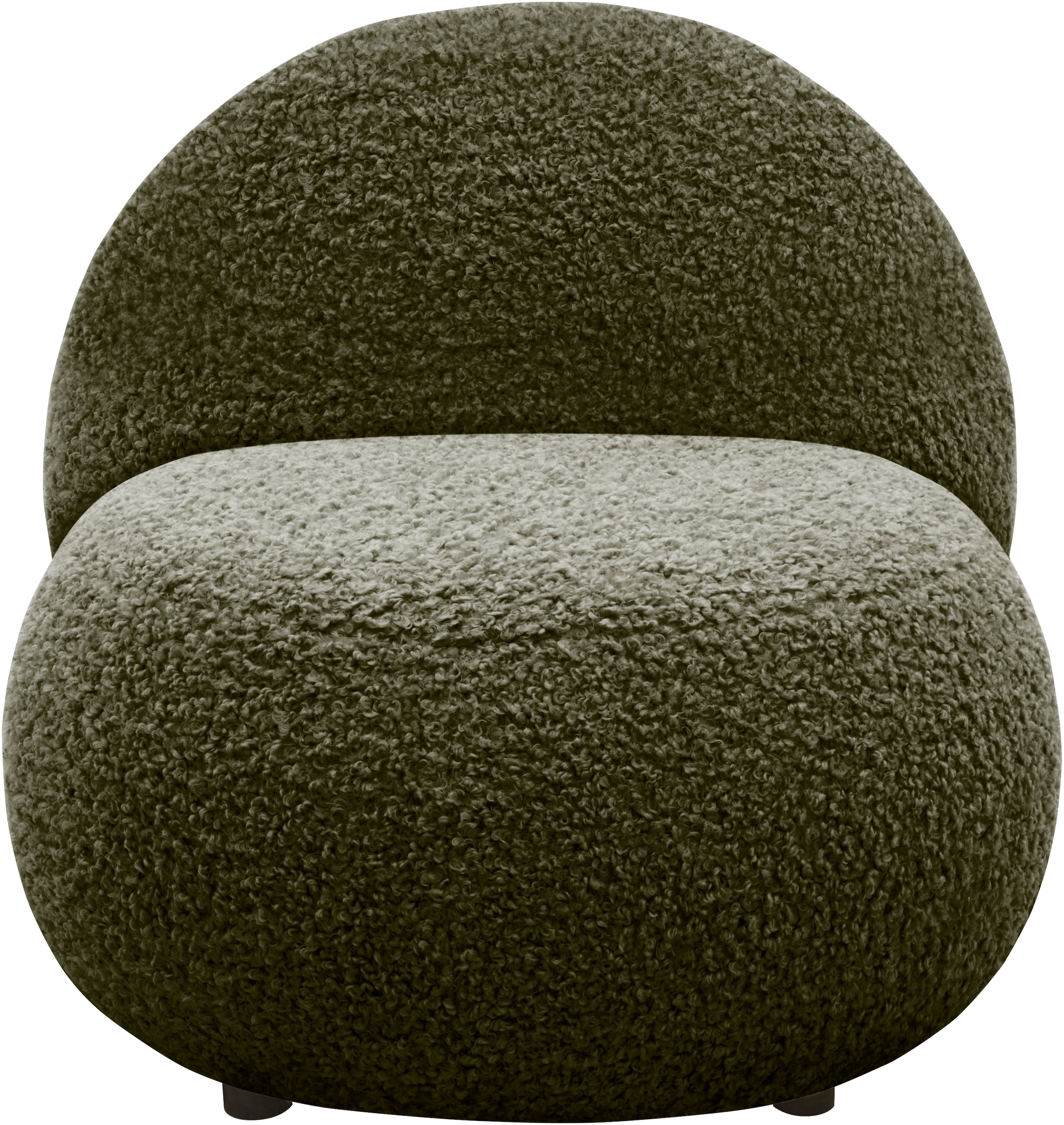 Home affaire Sessel "Mithras II Cocktailsessel, organische Formensprache, S günstig online kaufen