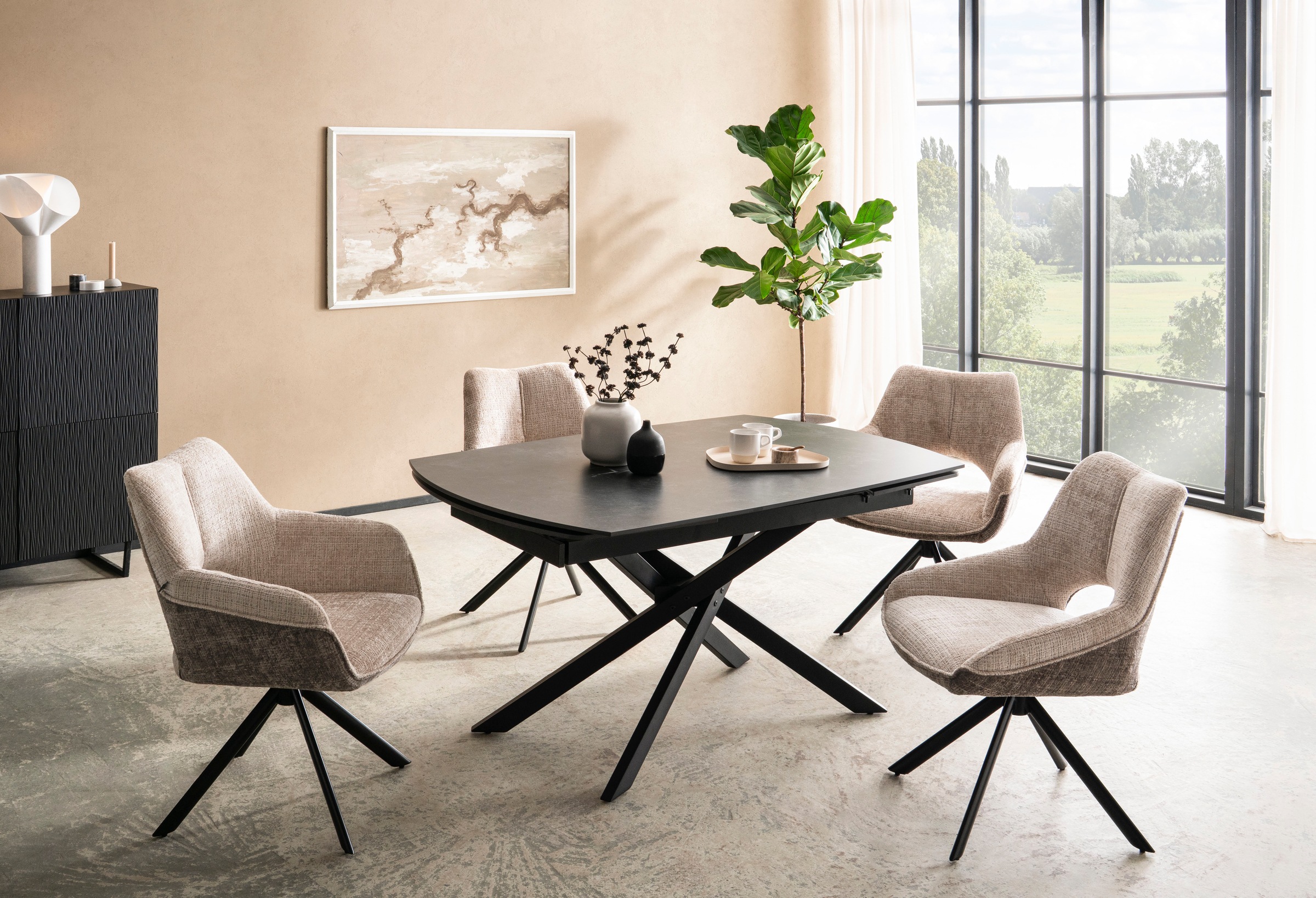 Home affaire Esstisch "VETRO" günstig online kaufen