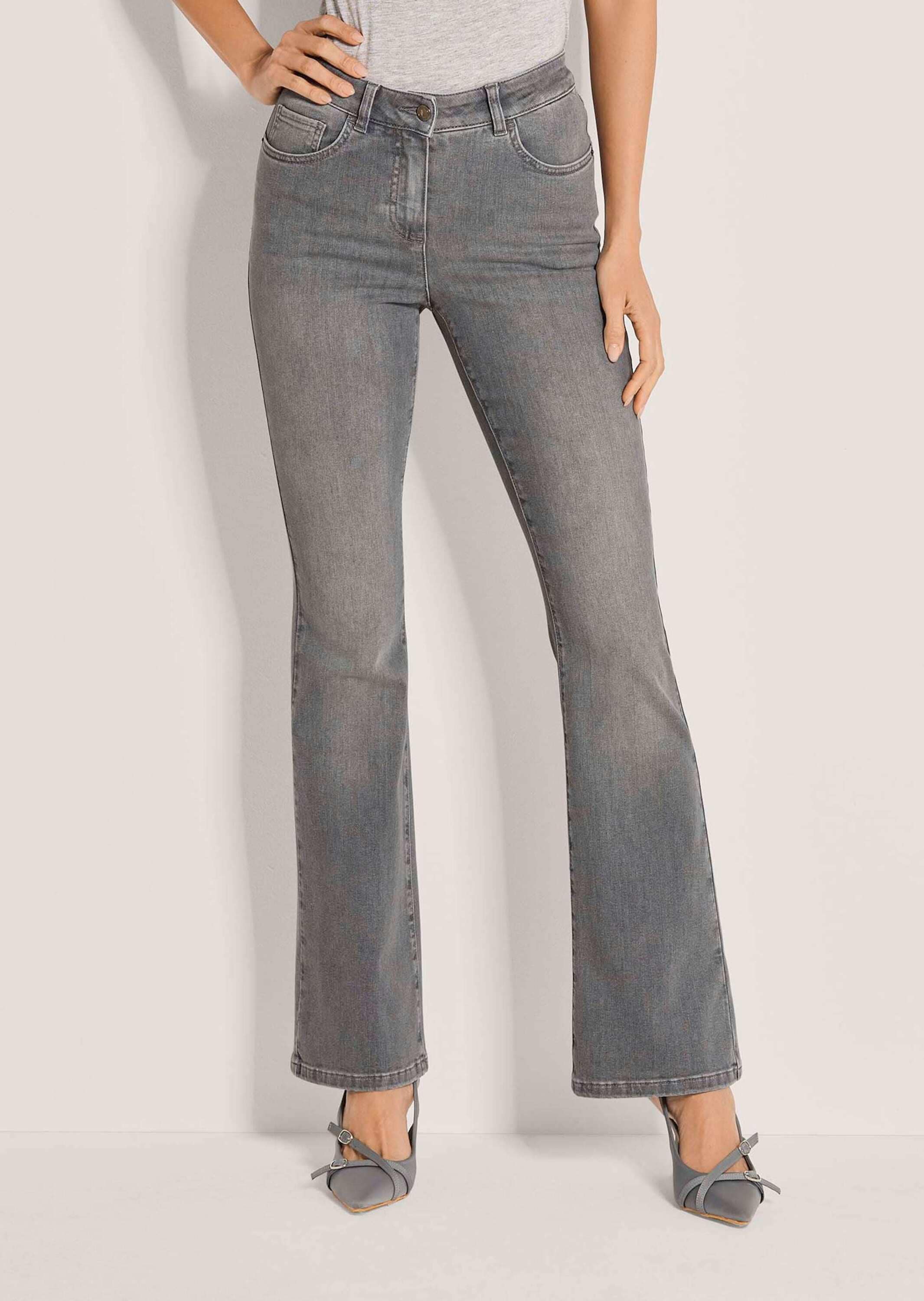 MADELEINE Regular-fit-Jeans »Schlaghose Five-Pocket-Jeans im Bootcut-Style«