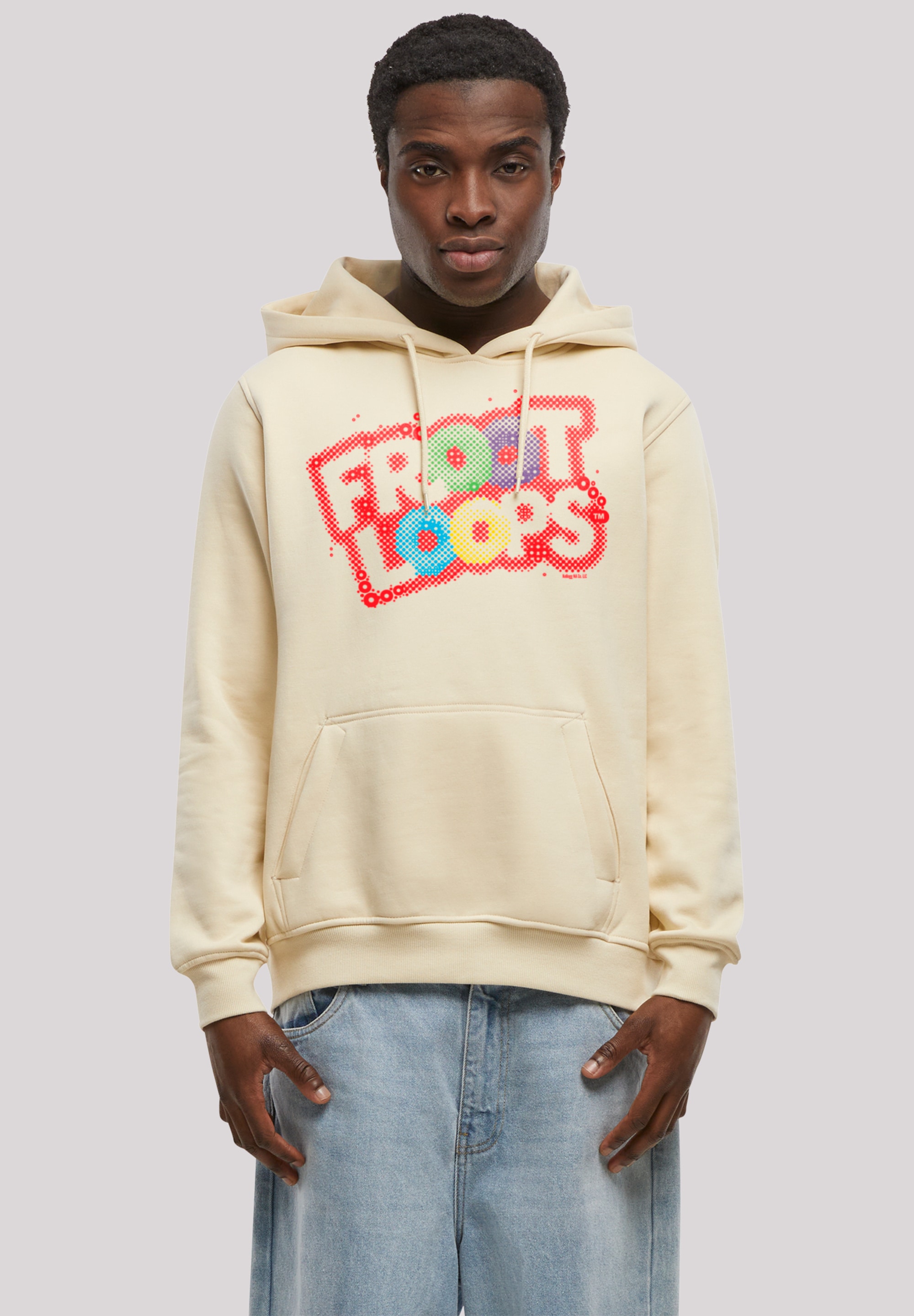 F4NT4STIC Kapuzenpullover "Kelloggs Froot Loops Breakfast Cereal Pop Art" P günstig online kaufen