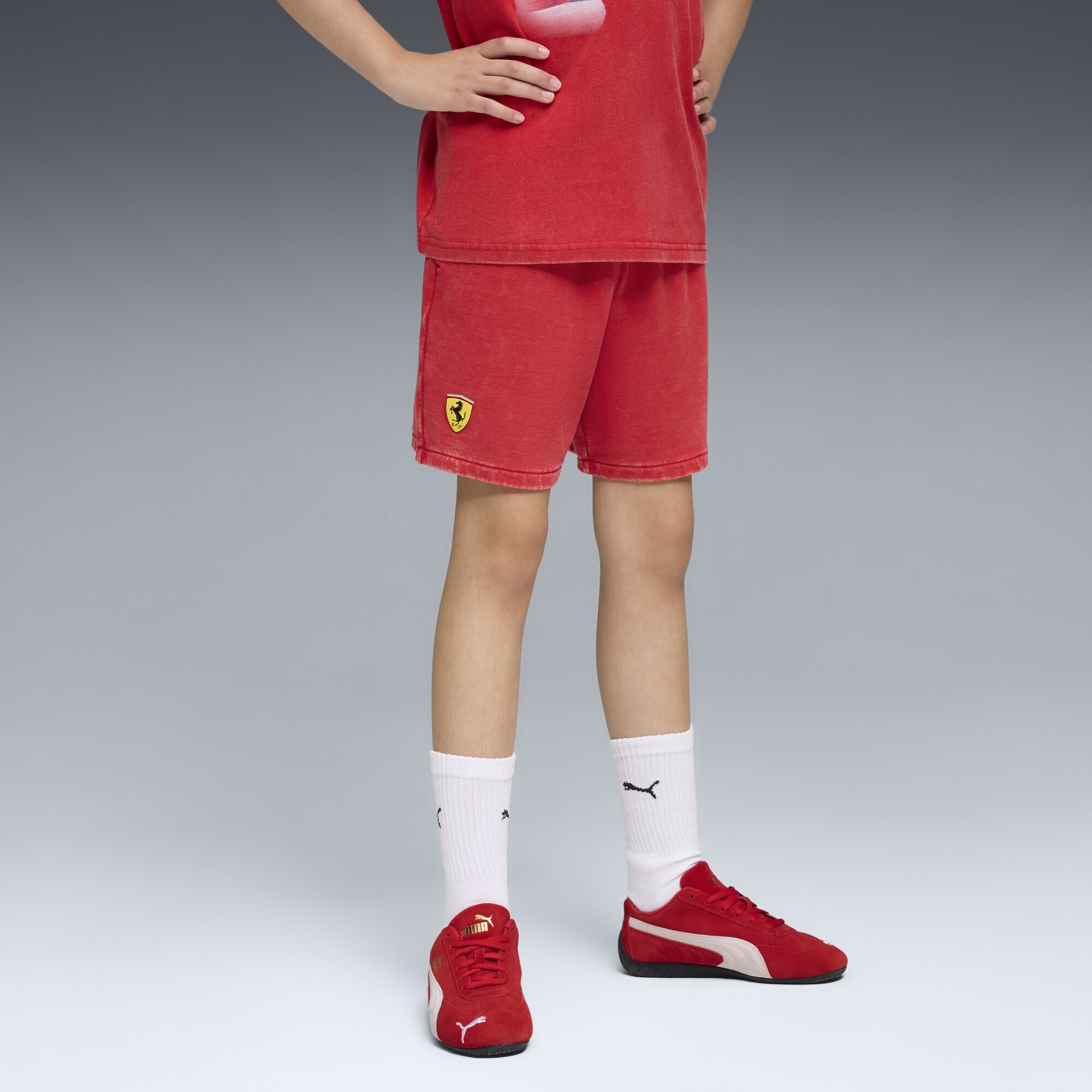 PUMA Sporthose »Scuderia Ferrari Sportswear Sweat-Shorts Jugendliche«