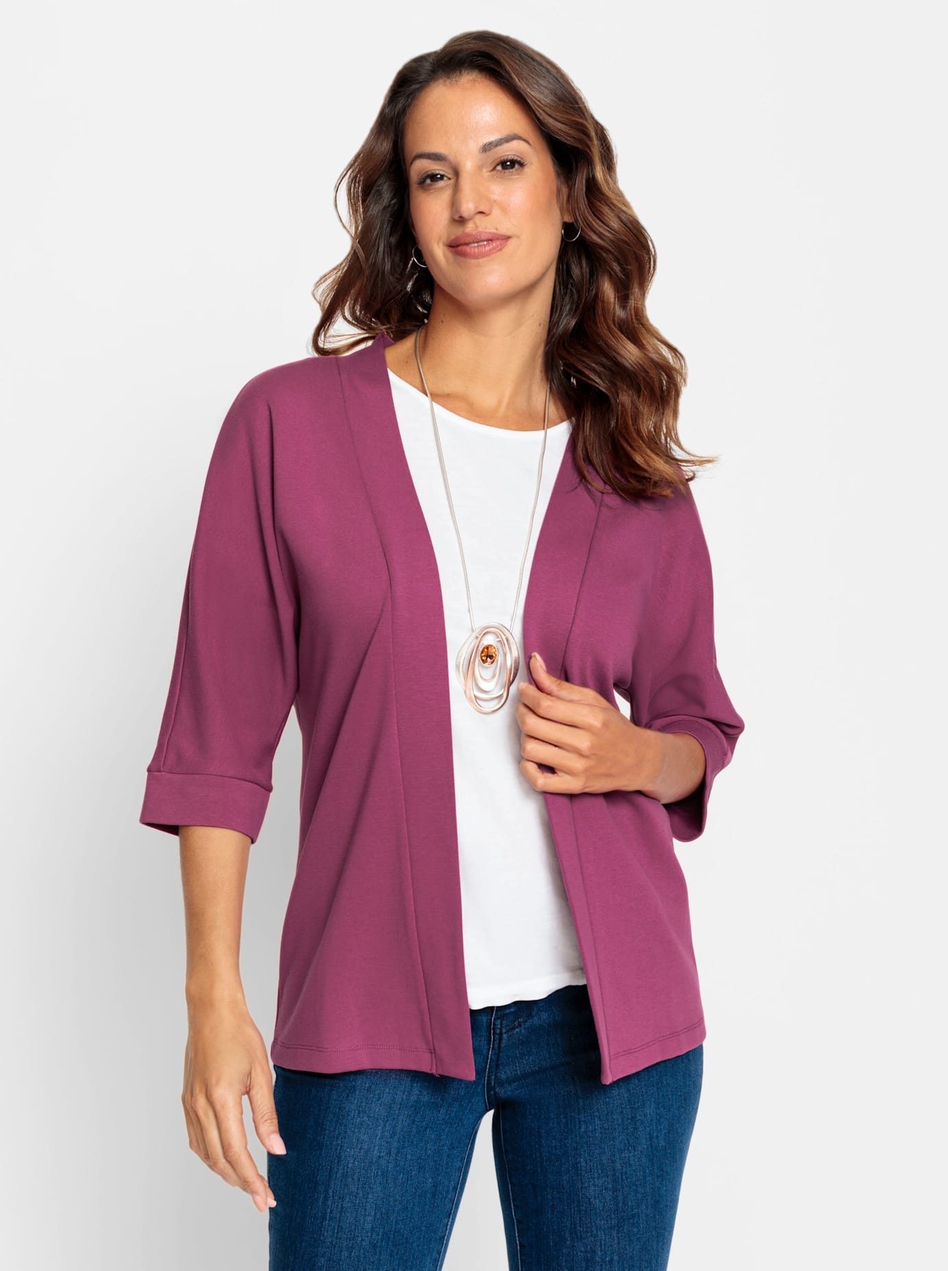 Inspirationen Shirtjacke »Shirtjacke«, (1 tlg.)