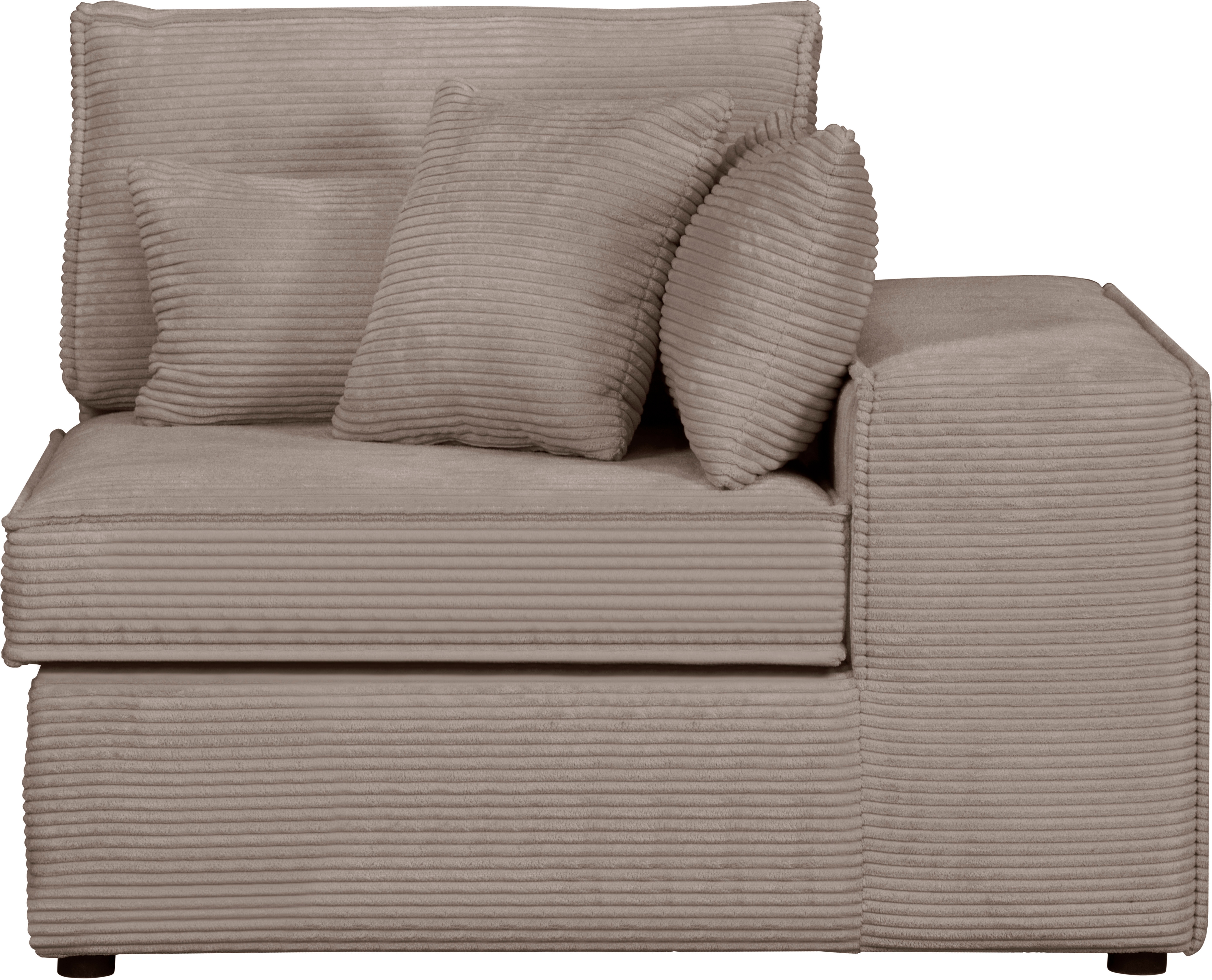 OTTO home Sofaelement "Florid" als Teil eines Modulsofas, fester Sitzkomfort, auch in Cord