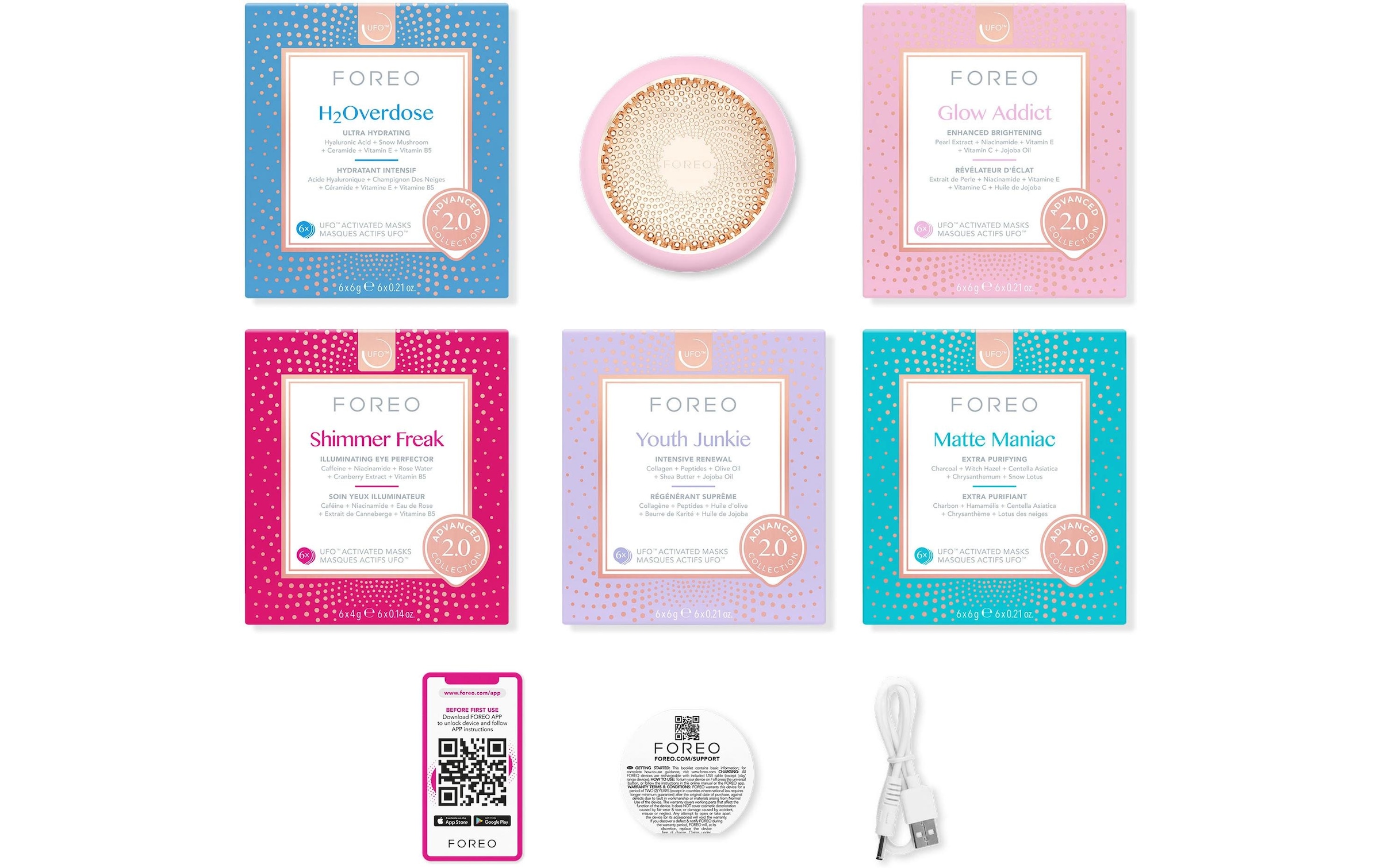 FOREO Anti-Aging-Gerät »UFO 3« High-Tech Skincare für deine tägliche Glow-Routine