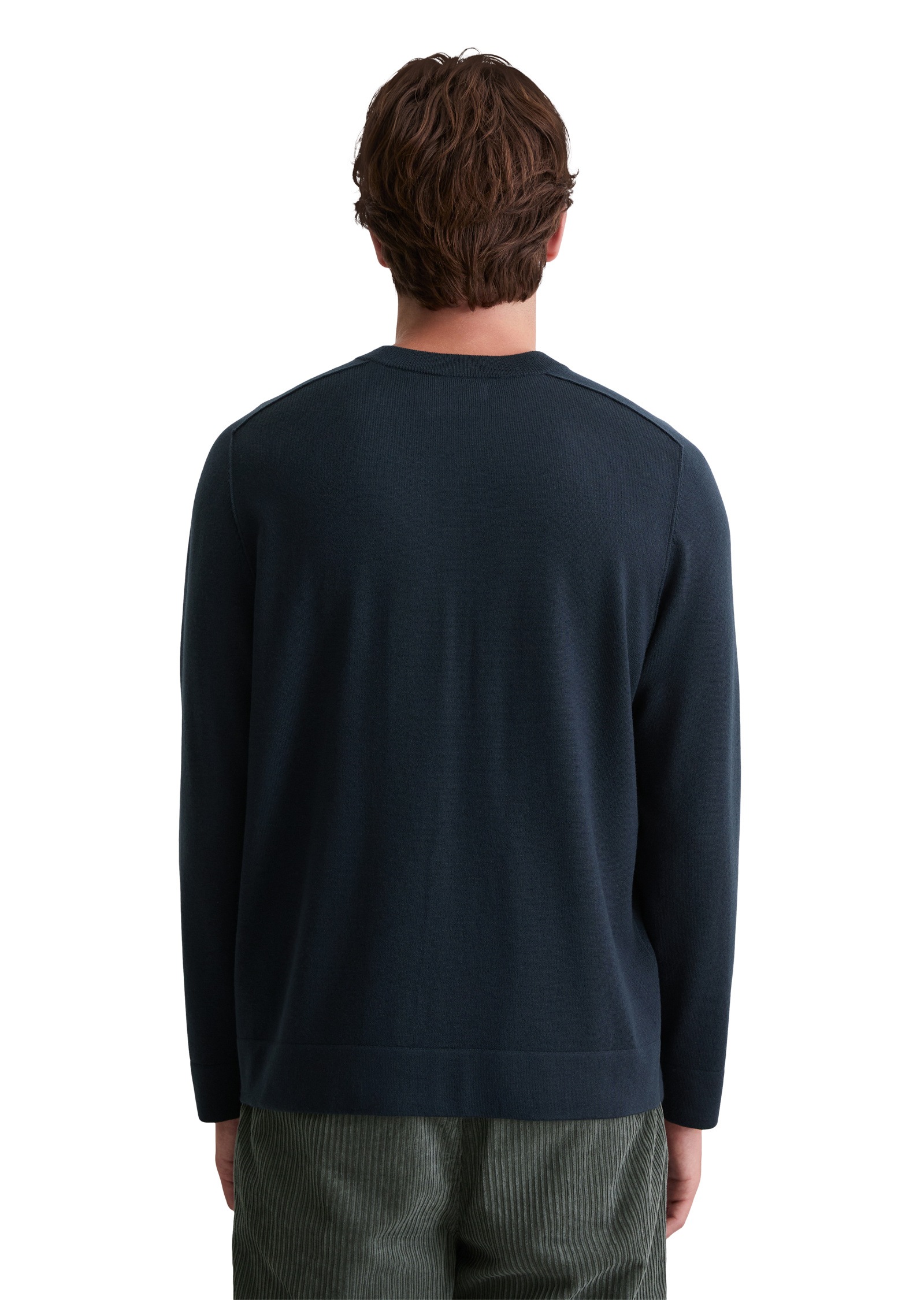 Marc O'Polo Rundhalspullover »aus weicher Merinowolle«
