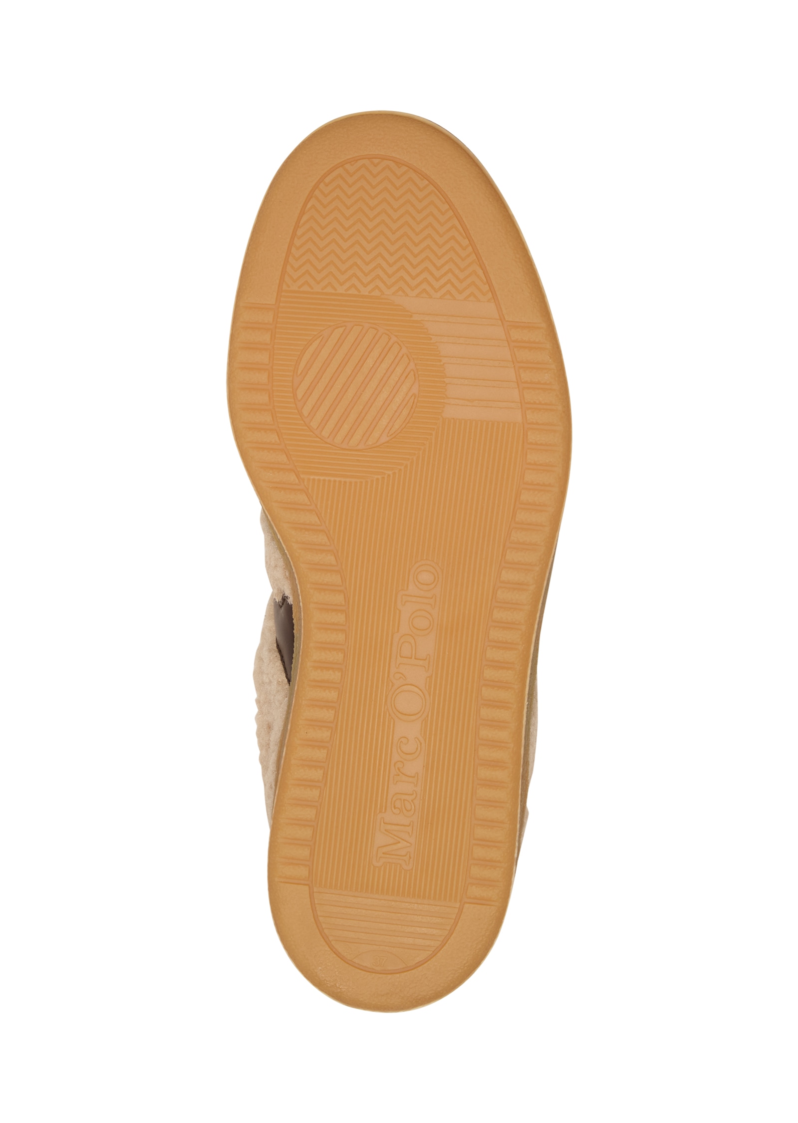 Marc O'Polo Sneaker »Model Court W 5«  Retro-Sneaker, Halbschuh, Schnürschuh mit Kontraststreifen