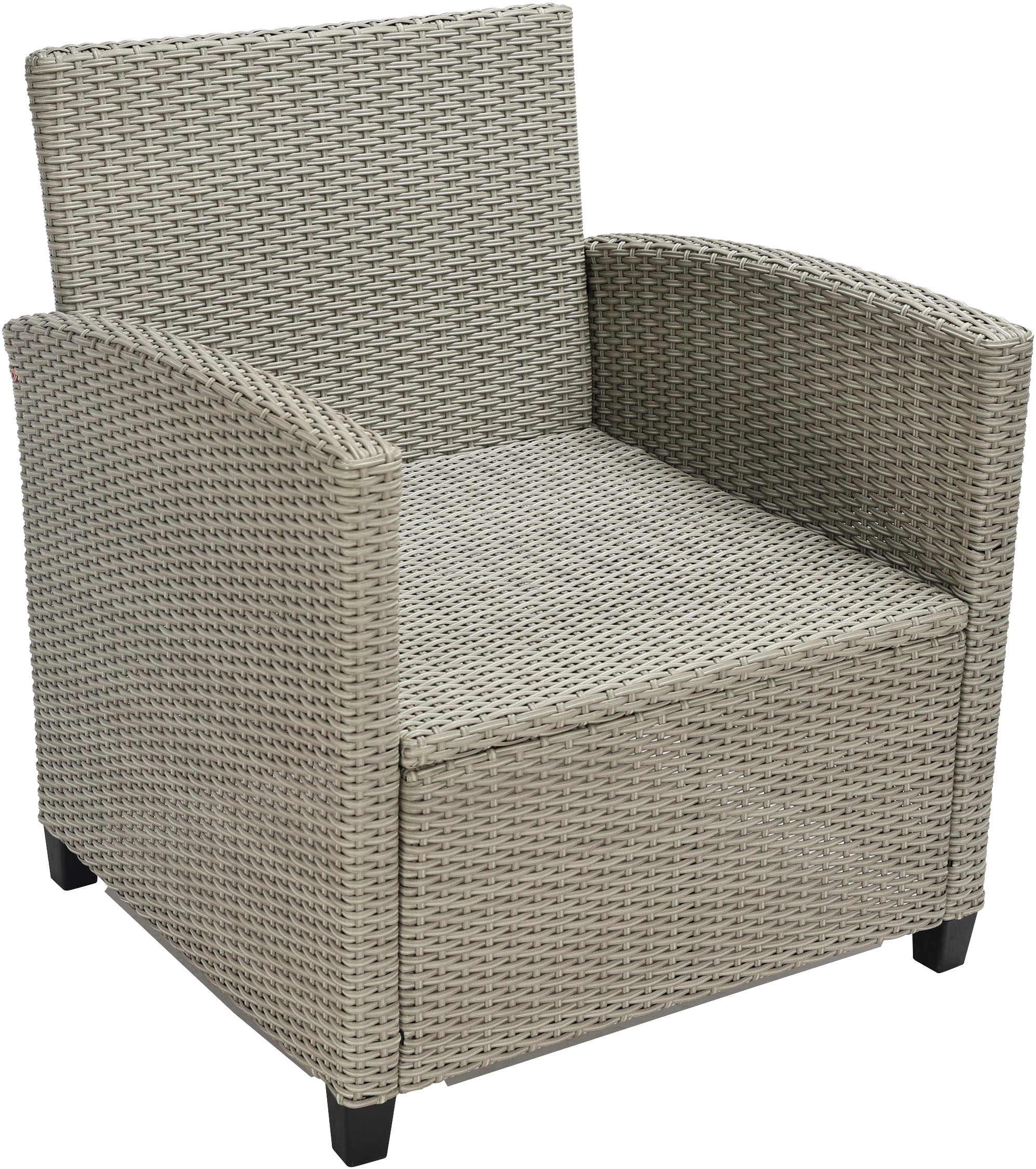 KONIFERA Gartenlounge-Set »Keros Premium XL« Set, 2x 2er Sofa, 1x Ecke, 1x Sessel, 2x Hocker, 1x Tisch, 20 tlg. tlg. bestehend aus 3 Sofas, 1 Sessel, 2 Hocker, 14 Sitzauflagen, 1 Tisch