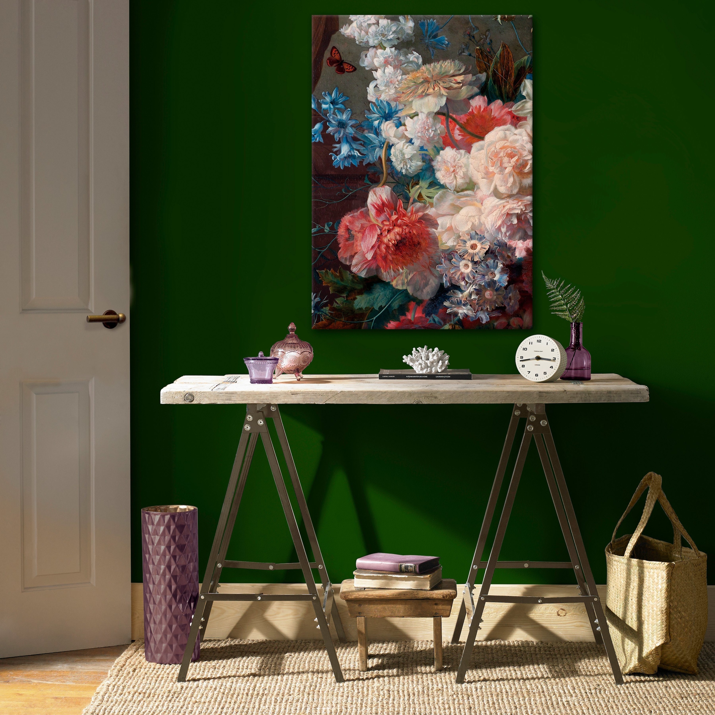home Art »Blumen Pastell«, for Leinwandbild the | BAUR Blumen bestellen