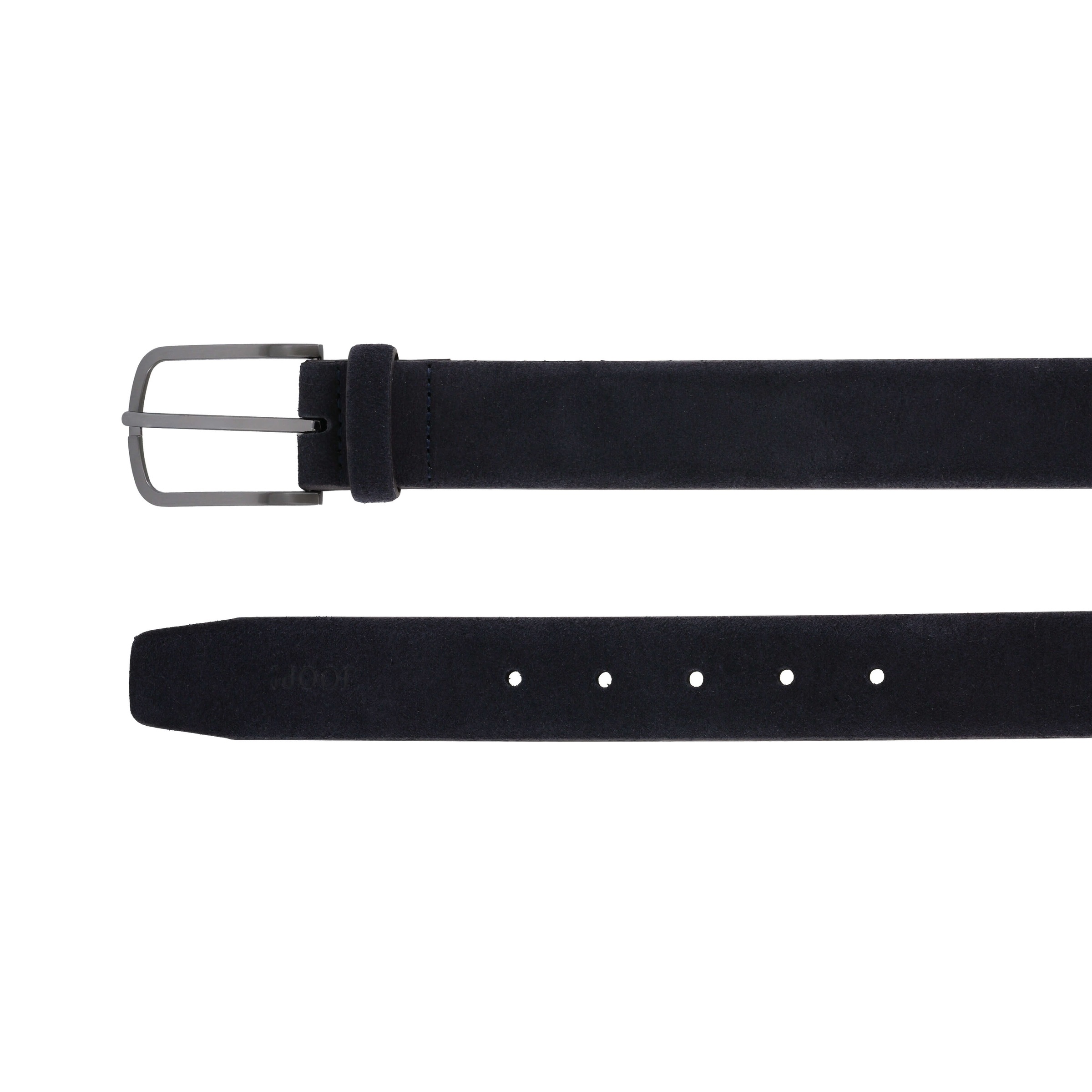 JOOP Ceinture en cuir bleu | 100