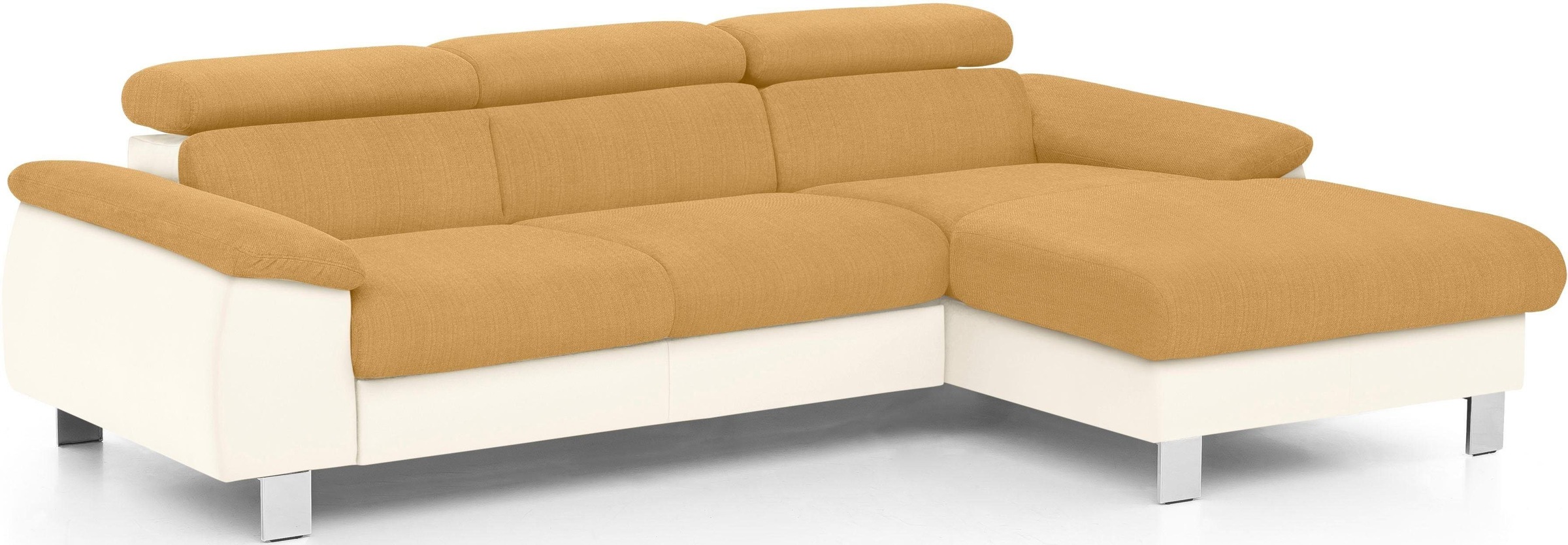 COTTA Polstergarnitur "Komaris L-Form", (Set), Set bestehend aus: Ecksofa m günstig online kaufen