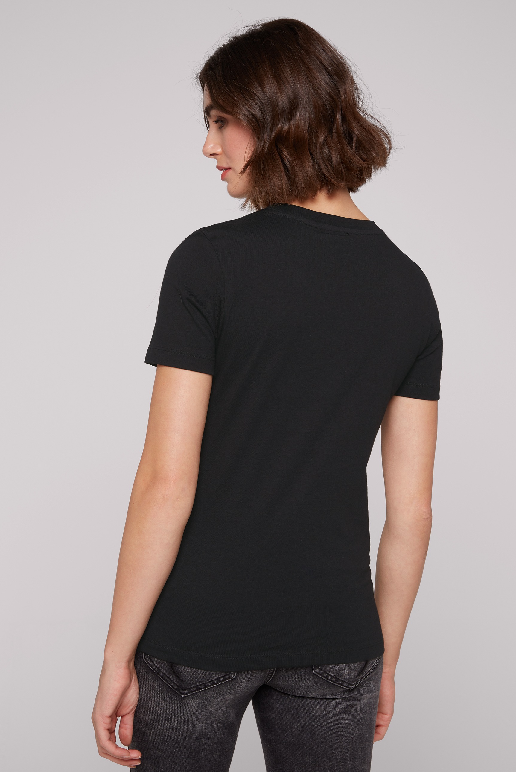 SOCCX Rundhalsshirt, aus Baumwolle