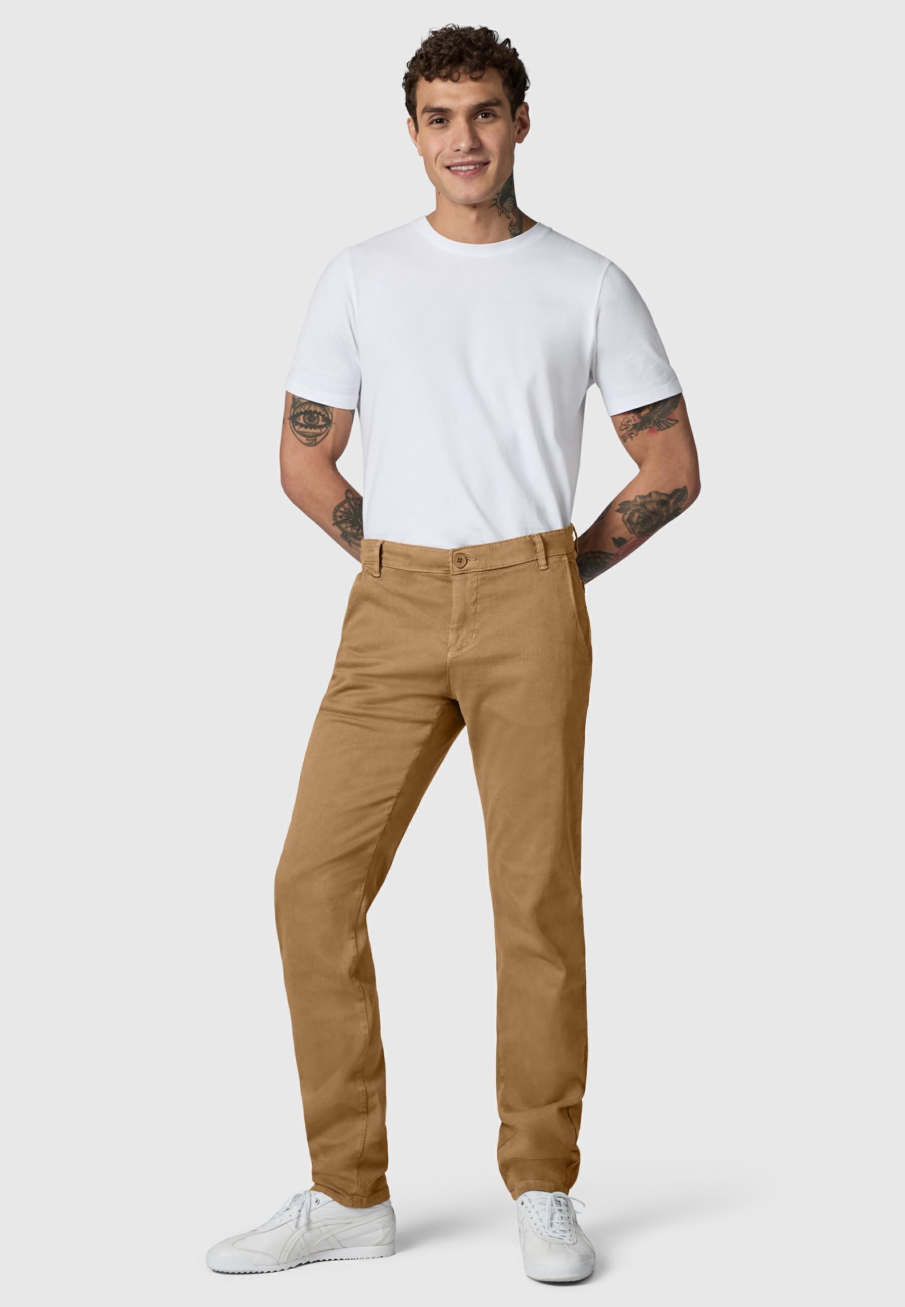 PEAK TIME Chinohose »Solon«  Elegante Herrenhose mit Bio-Baumwolle