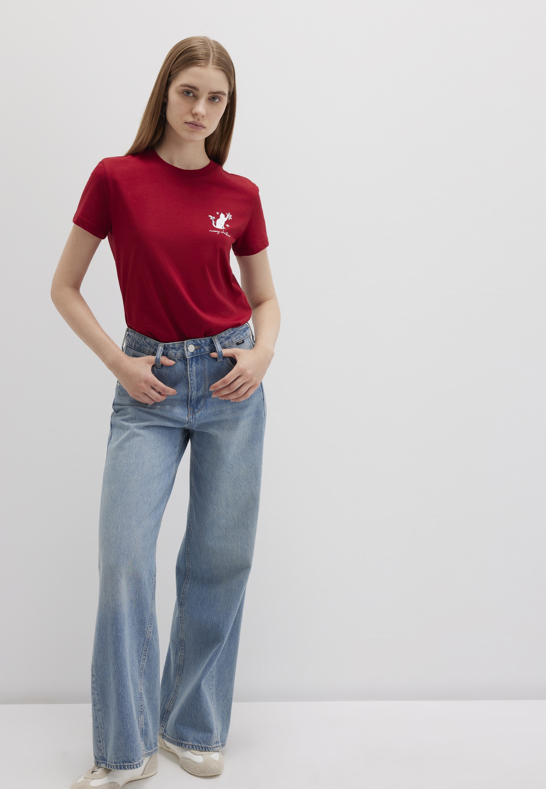 Thumbnail - Mavi T-Shirt "CAT PRINTED T-SHIRT" T-Shirt mit Print