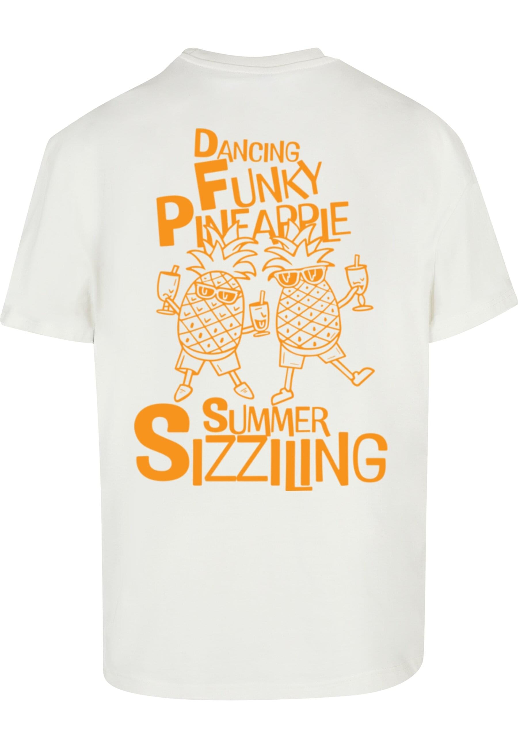 Merchcode T-Shirt "Merchcode Funky Pineapple Oversized T-shirt" 1 Stk. tlg. günstig online kaufen