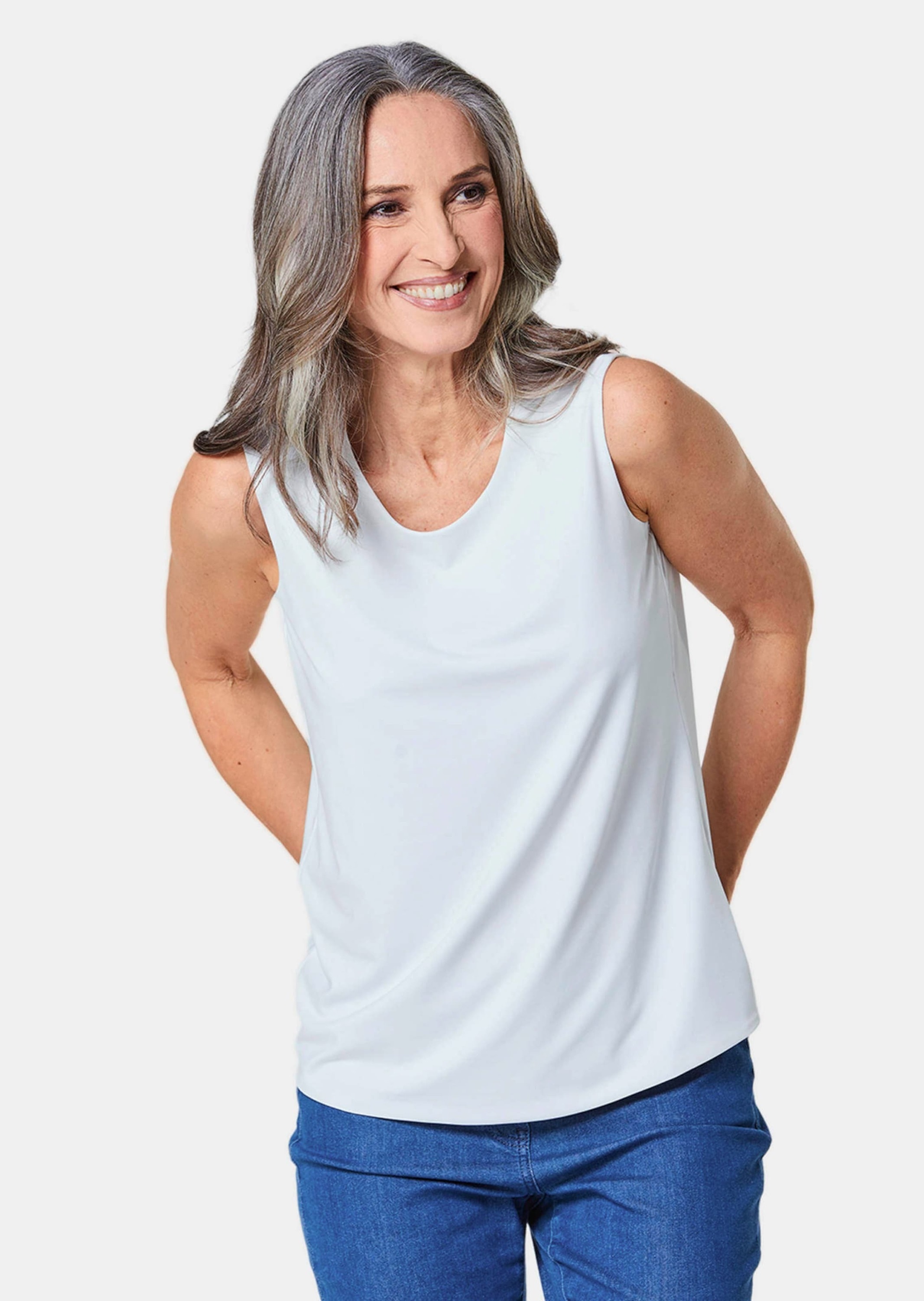 Thumbnail - GOLDNER Trägertop "Kurzgröße Gepflegtes Top in formstabiler Ware" ohne