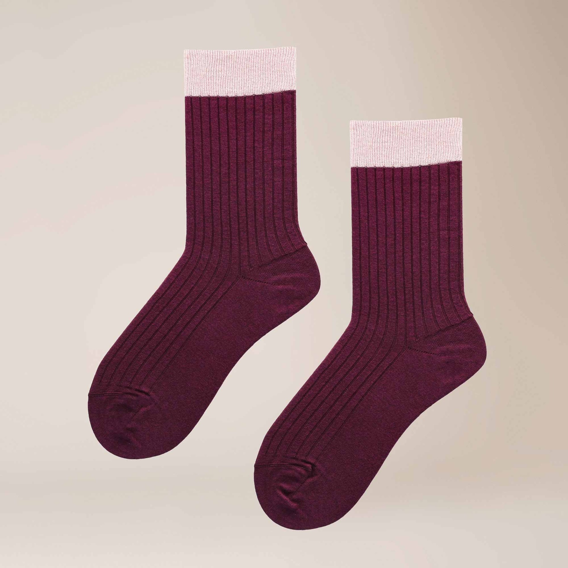 KUNERT Socken "Socke Fantastic Rib" Socken mit edler Ripp-Struktur