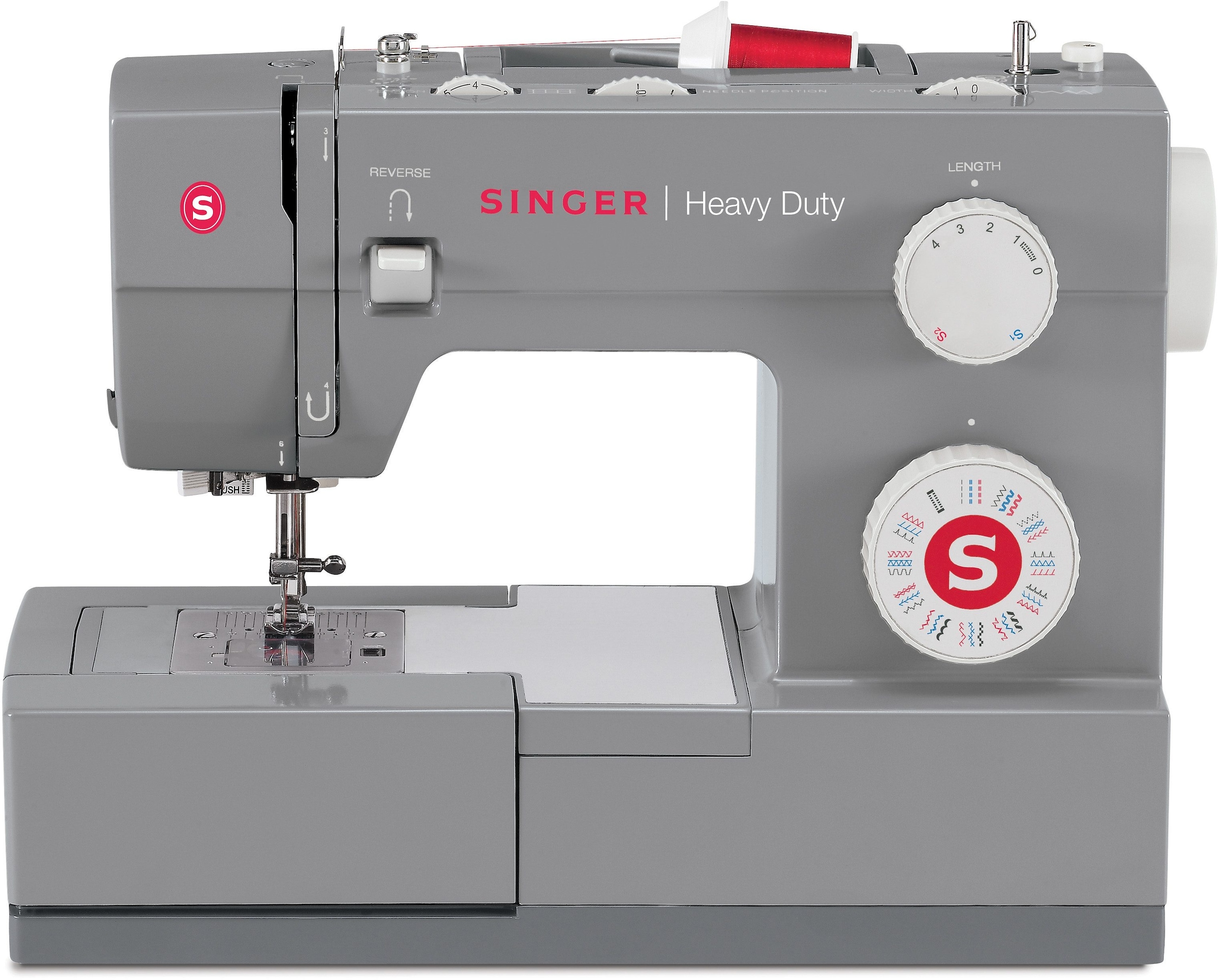 Singer Nähmaschine 32 Programme, 4432«, 32 »Heavy Stiche BAUR Duty |