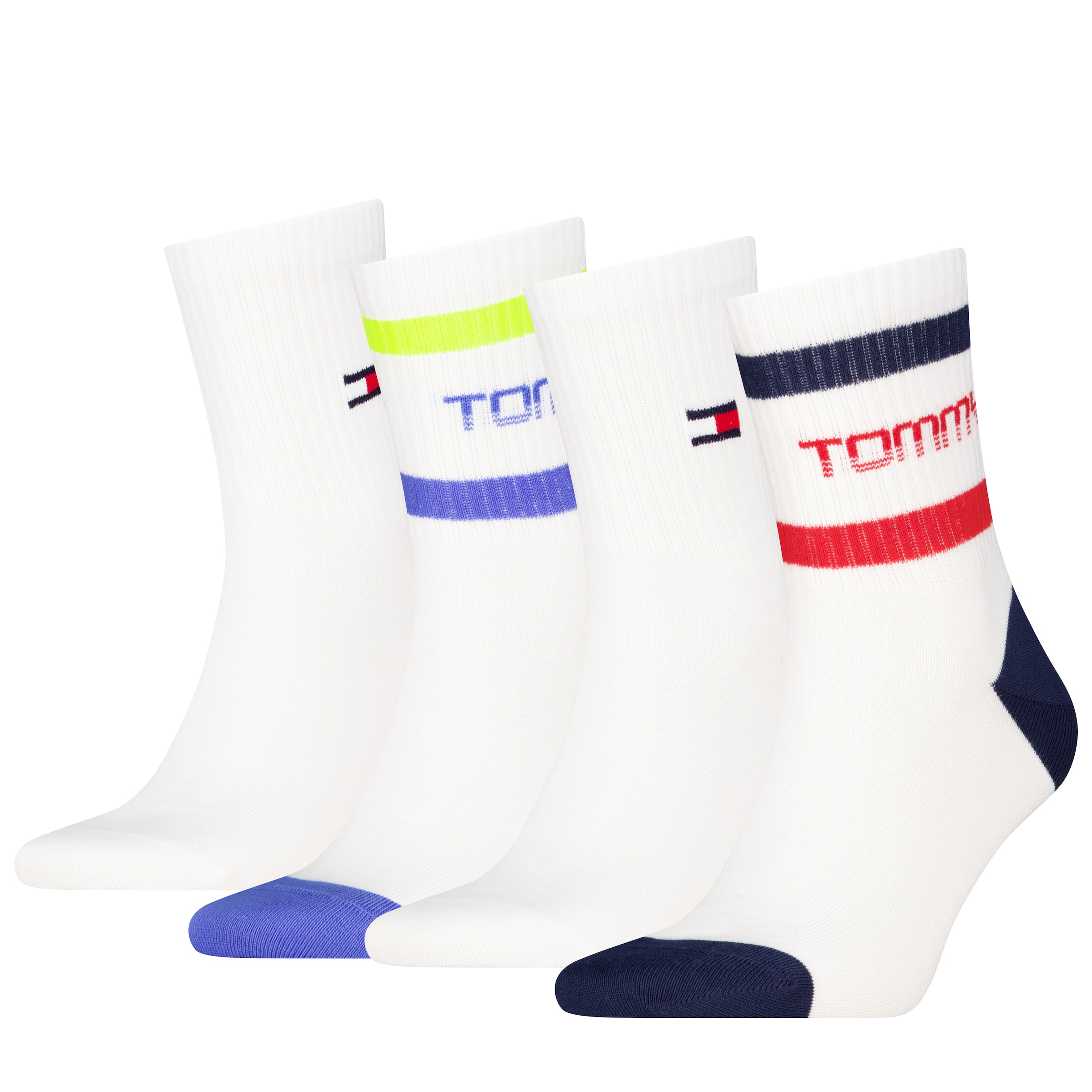 Tommy Hilfiger Kurzsocken "TH UNI TJ SHORT SOCK 4P STRIPE ECOM" 4 Paar günstig online kaufen