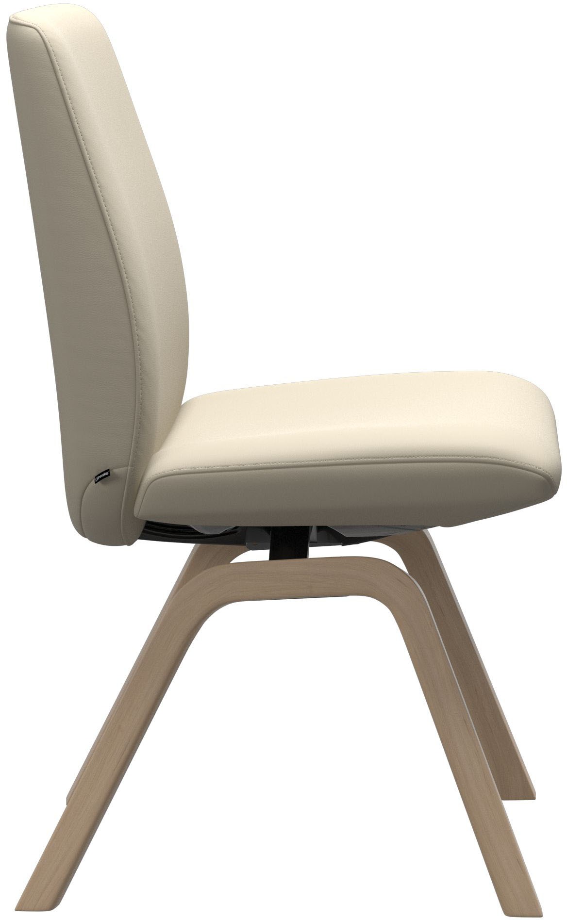 Stressless® Polsterstuhl »Laurel«, Leder BATICK, Low Back, Größe L, mit schräggestellten Beinen in Walnuss