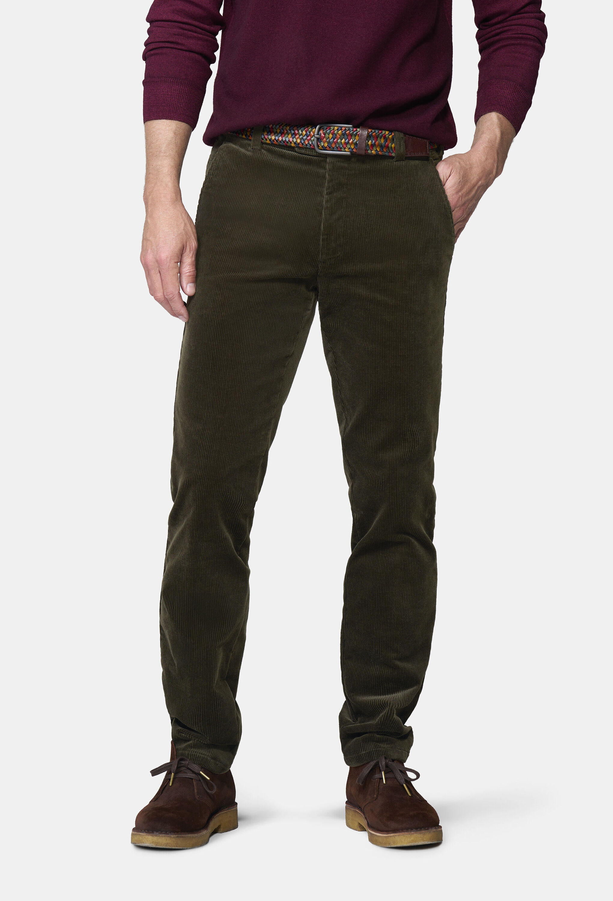 MEYER Chinohose »Bonn 2-3708«  aus softem Cord