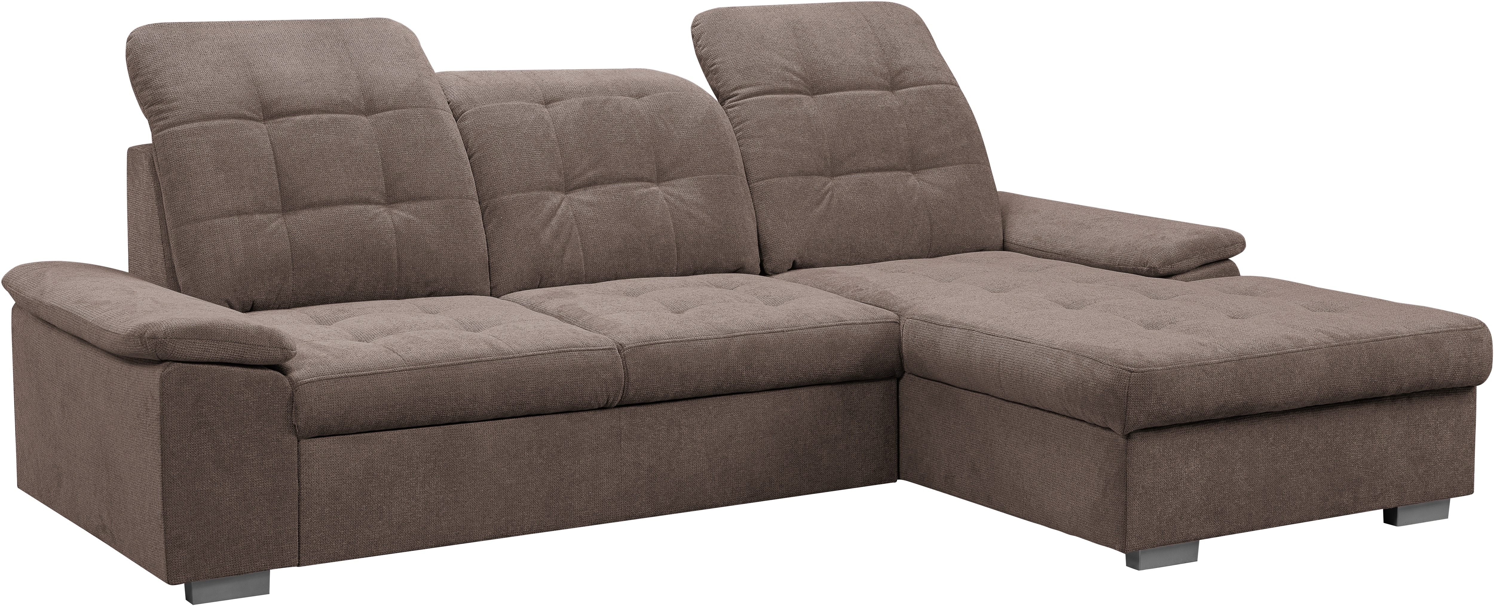 Thumbnail - WERK2 Ecksofa Carmen, Sofa, Eckcouch mit Schlaffunktion, Bettkasten und Sitztiefenverstellung