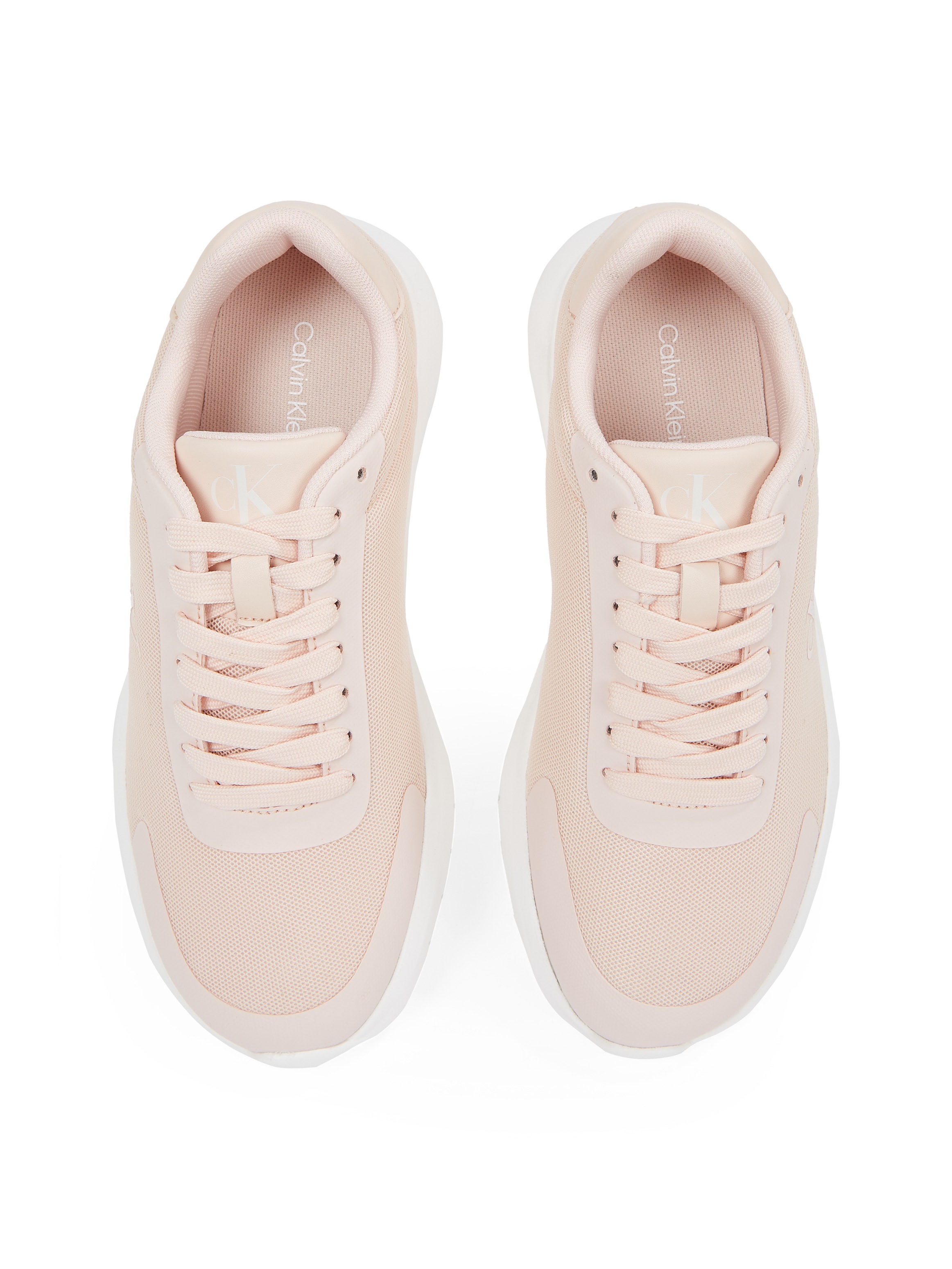 Calvin Klein Jeans Keilsneaker »3 EVA RUNNER MESH WN«, Freizeitschuh, Halbschuh, Schnürschuh mit Logoschriftzug