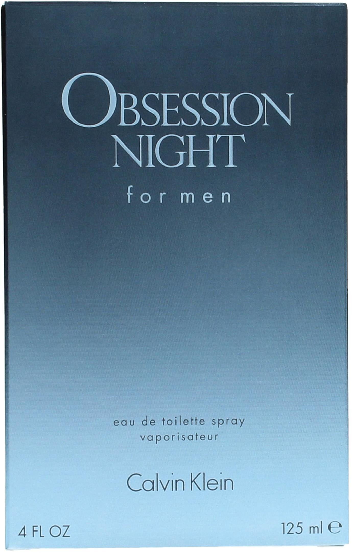 Calvin Klein Eau de Toilette »Obsession Night for Men«, mit orientalischer Durftnote