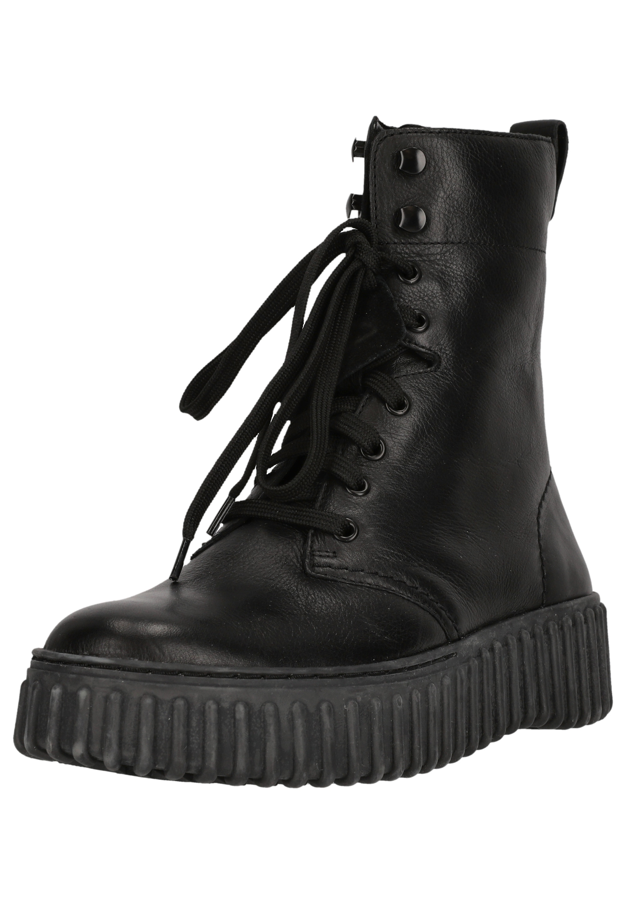 Clarks Stiefel "Torhill Style" aus schwarzem Glattleder günstig online kaufen